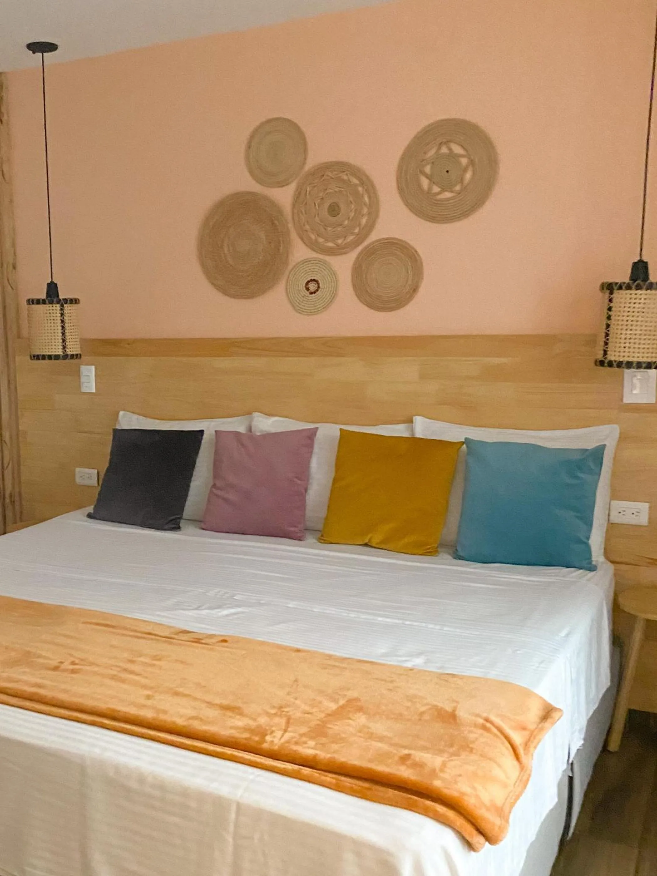Bed in La Martina Boutique Hotel