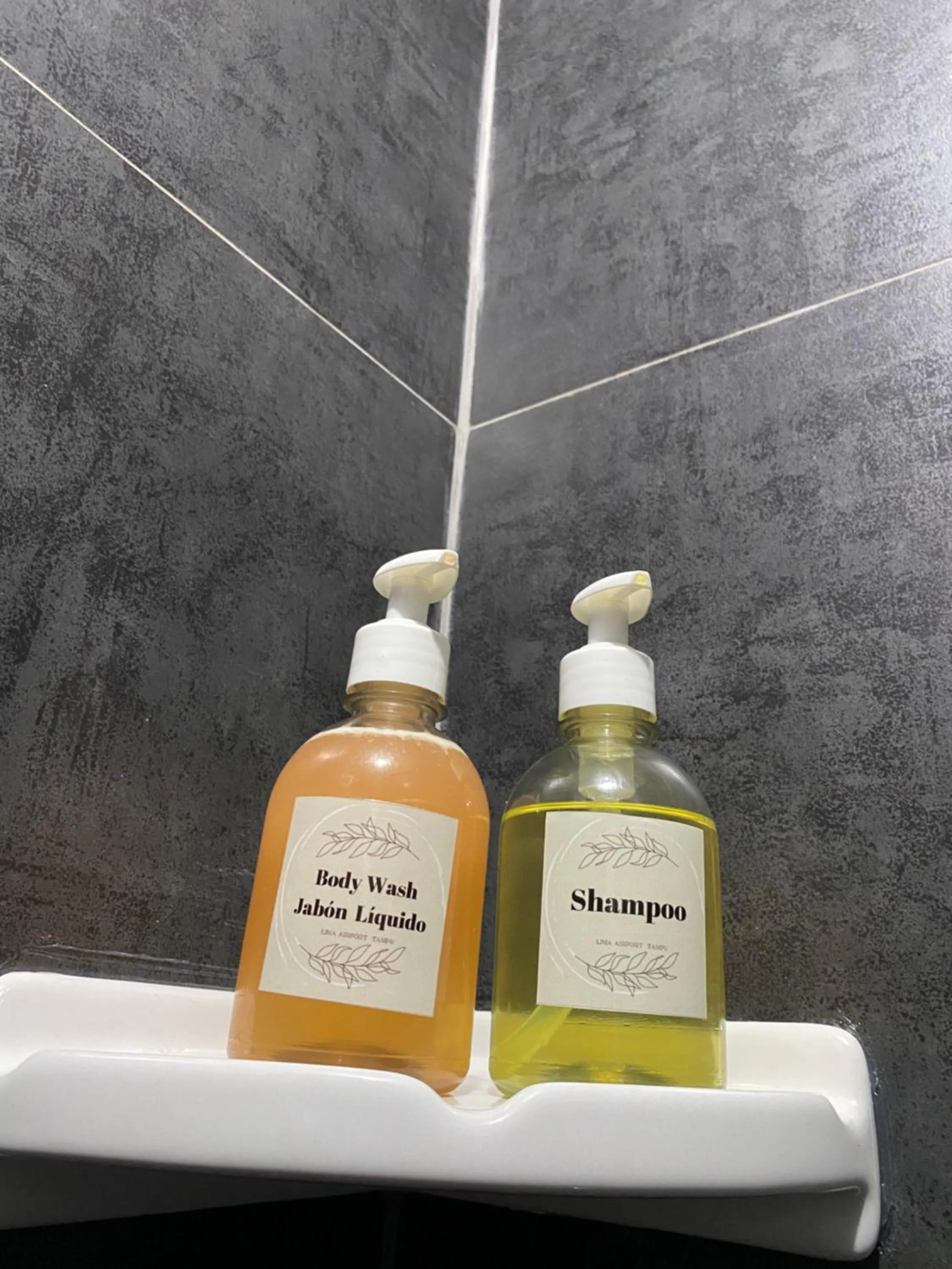 Bathroom in Lima Airport Tampu