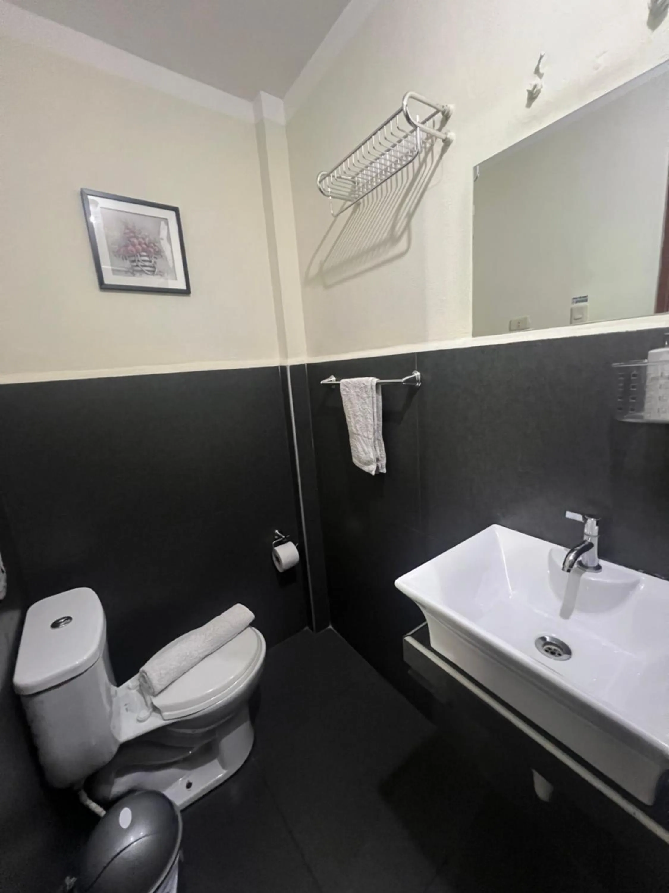 Bathroom in Lima Airport Tampu