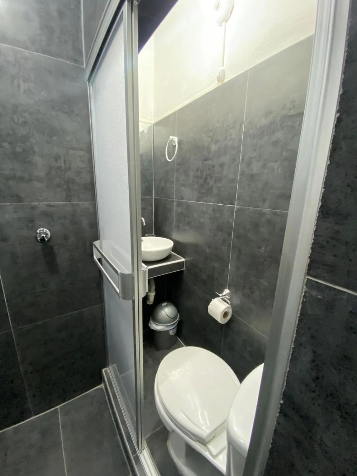 Toilet in Lima Airport Tampu