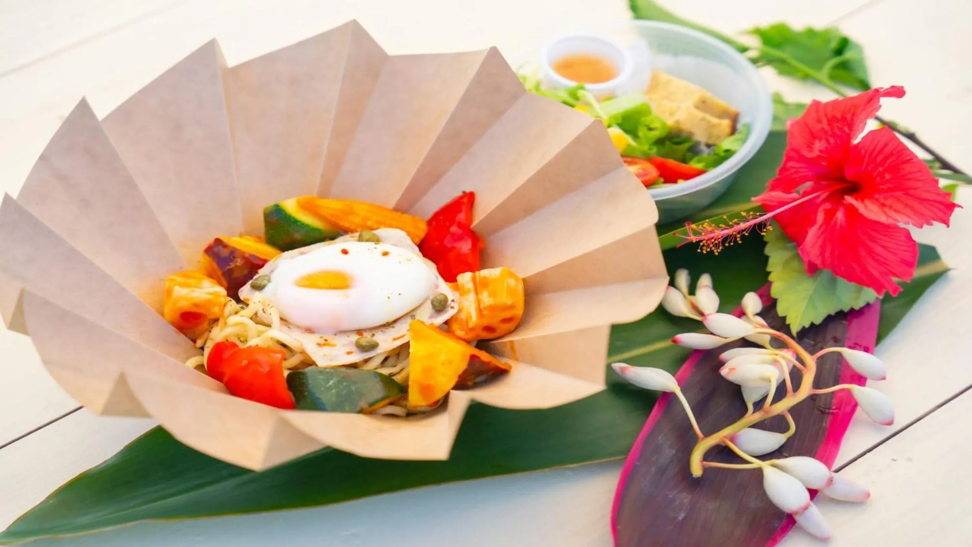 Breakfast in BLANC MIYAKOJIMA 旧RuGu Glamping Resort