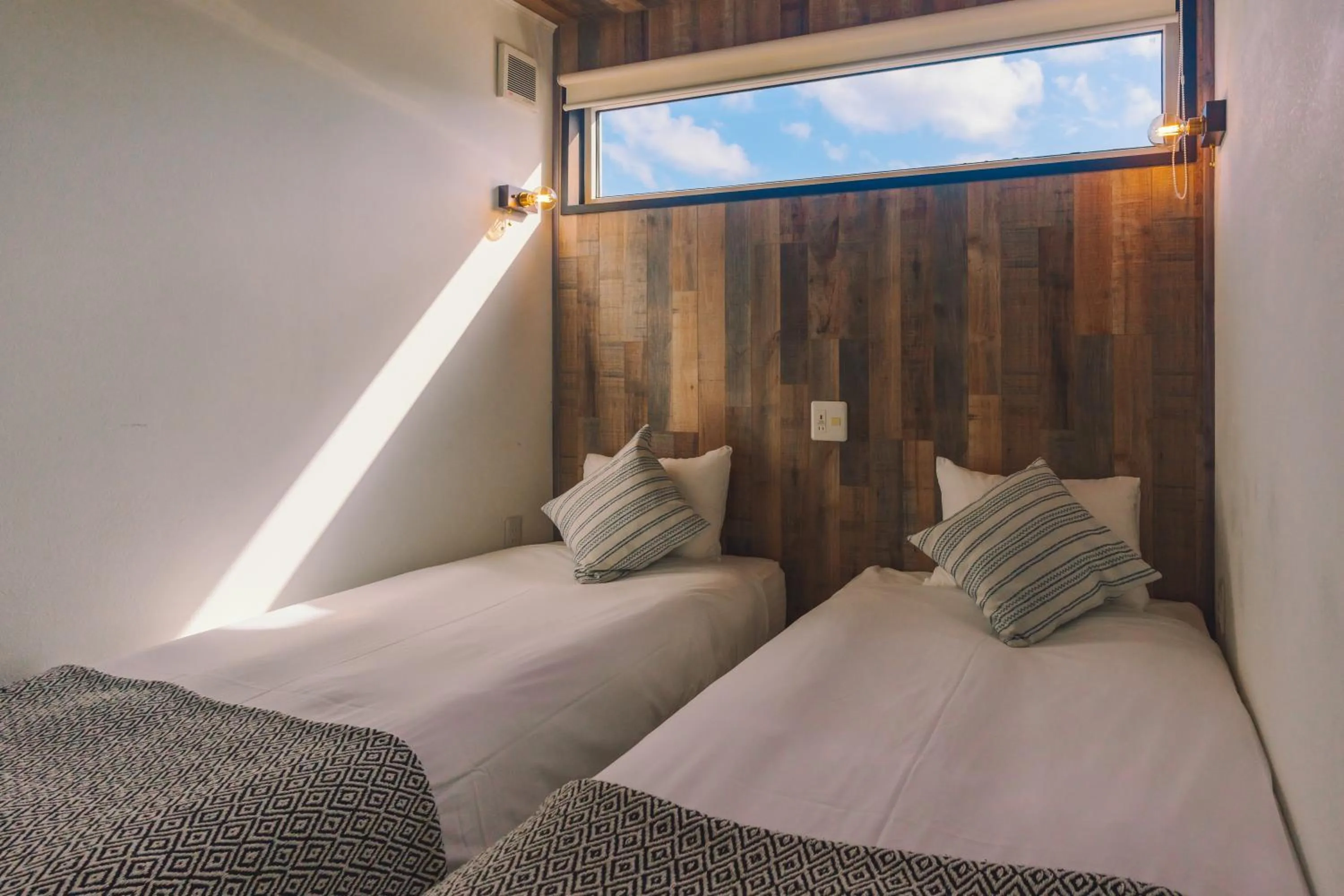 Photo of the whole room, Bed in BLANC MIYAKOJIMA 旧RuGu Glamping Resort