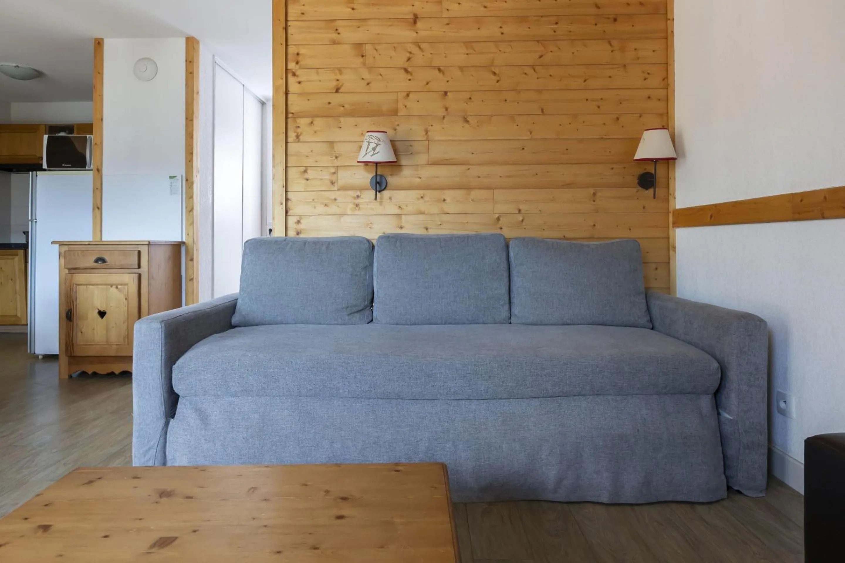 Seating area in Résidence Odalys Les Bergers