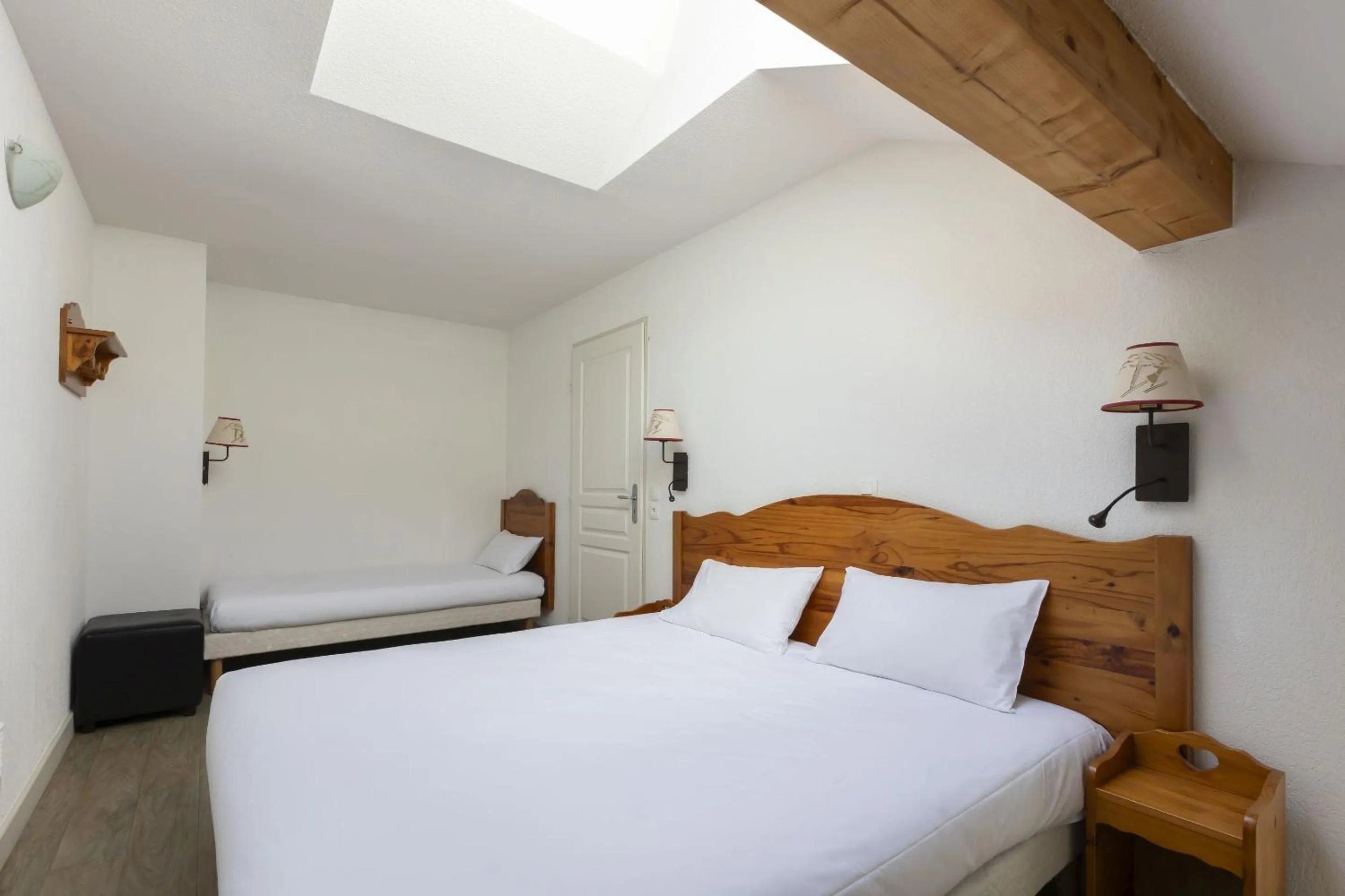 Bedroom, Bed in Résidence Odalys Les Bergers