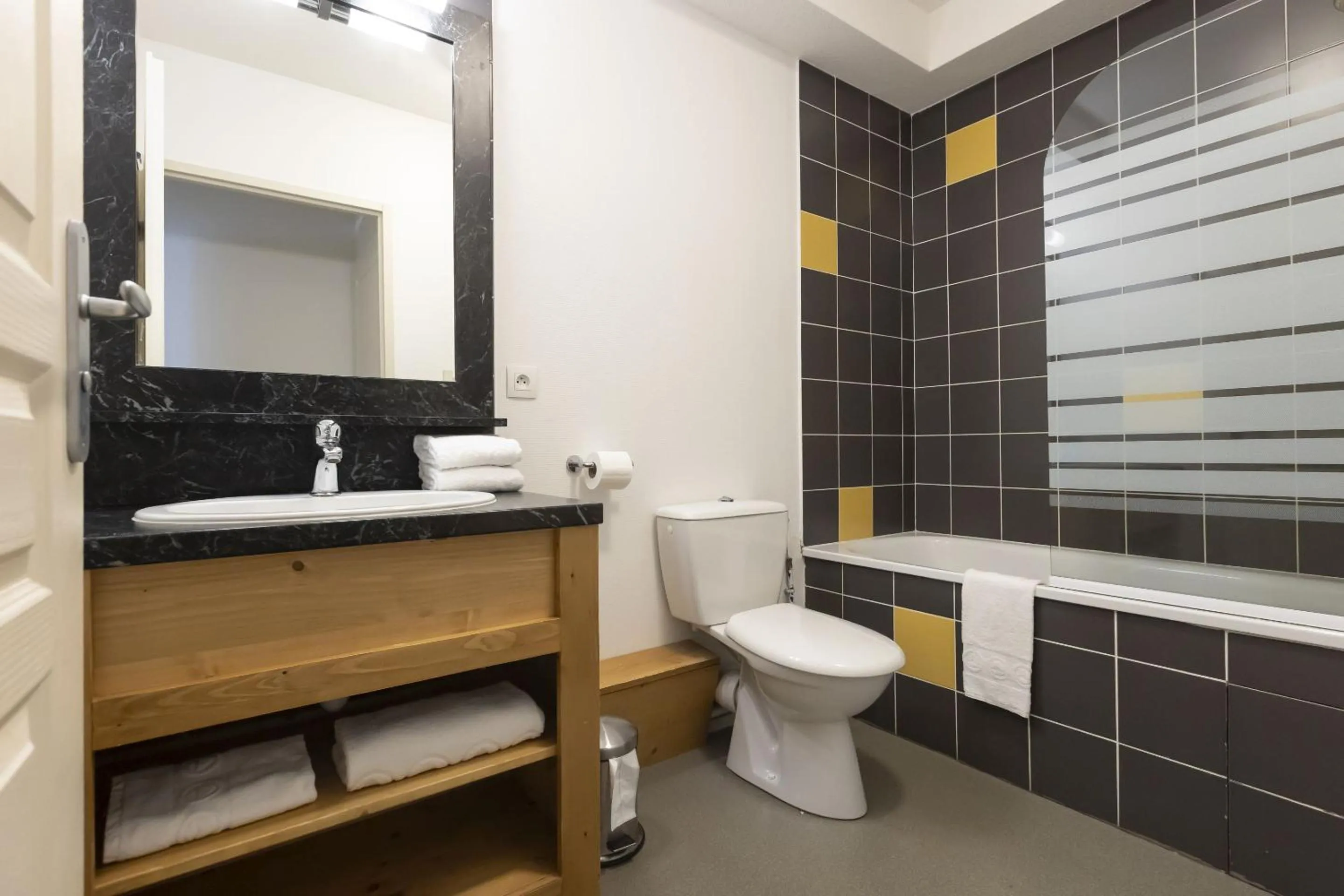 Bathroom in Résidence Odalys Les Bergers