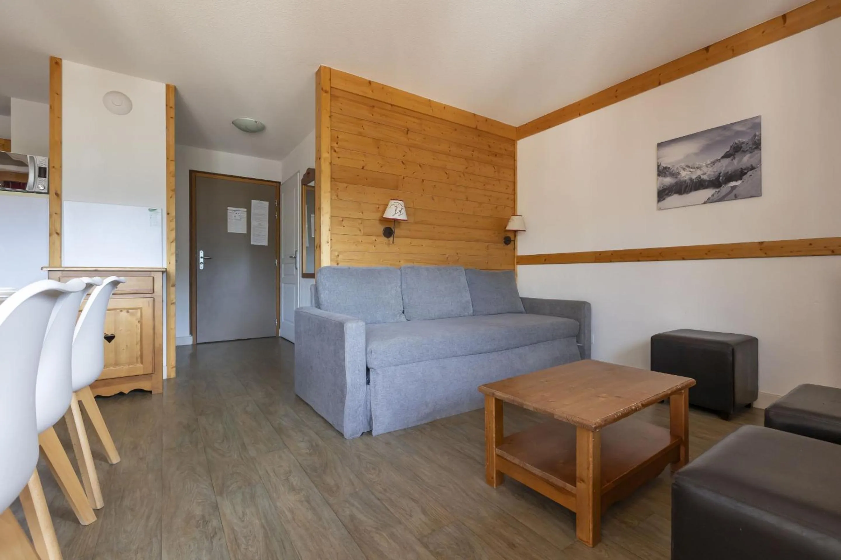 Seating area in Résidence Odalys Les Bergers