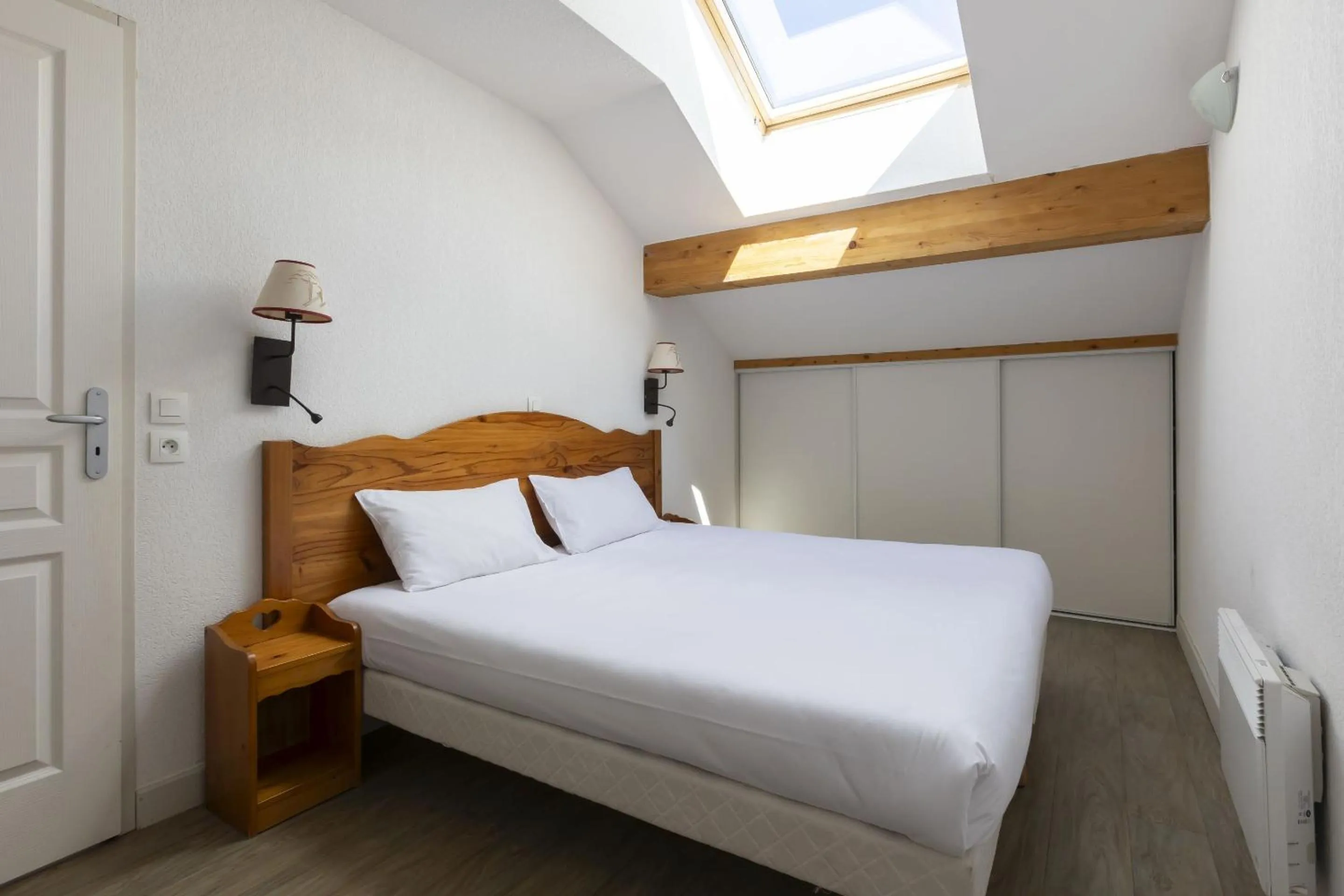 Bedroom, Bed in Résidence Odalys Les Bergers