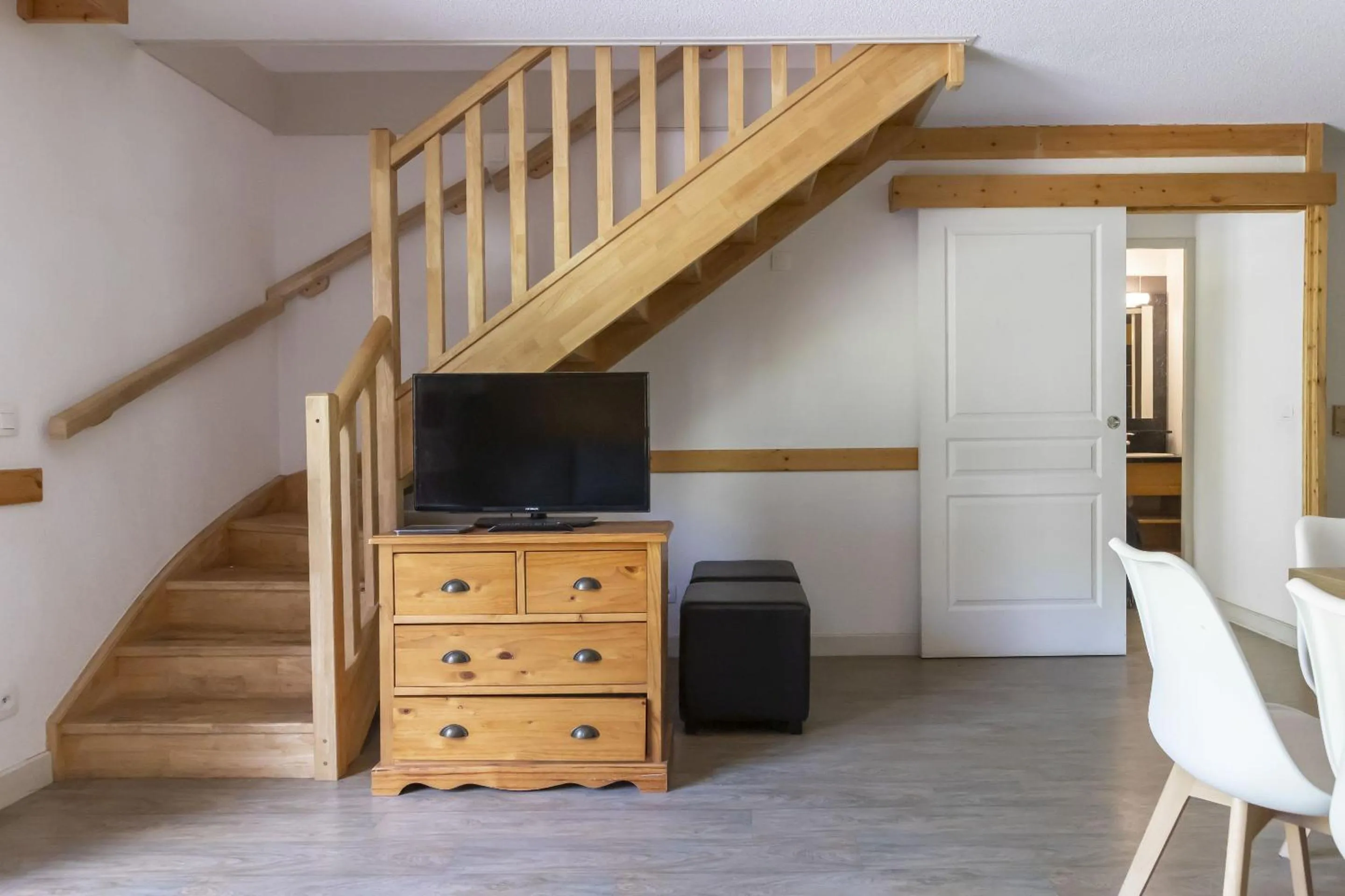 Seating area in Résidence Odalys Les Bergers