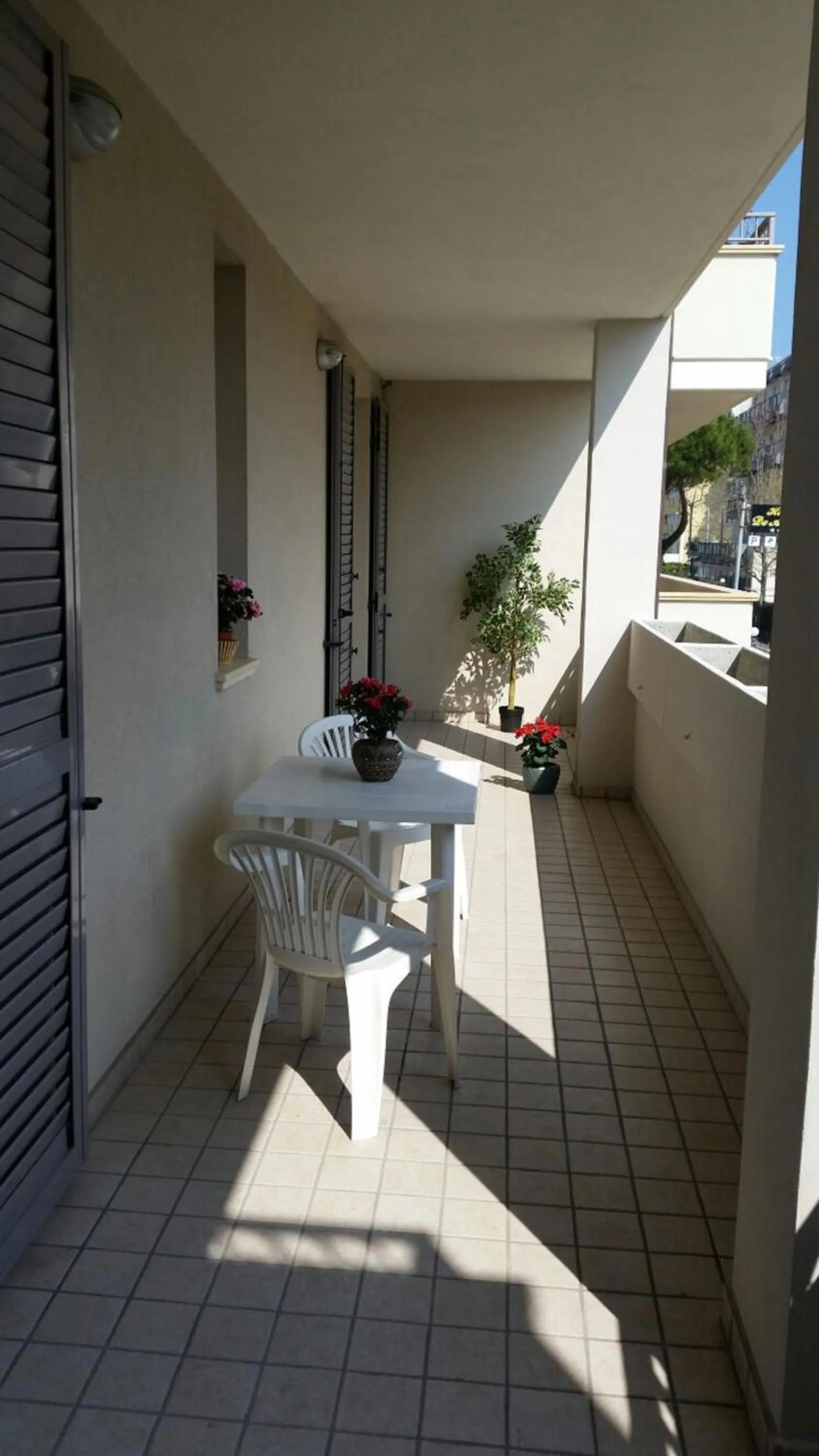 Balcony/Terrace in Residence Alba Blu