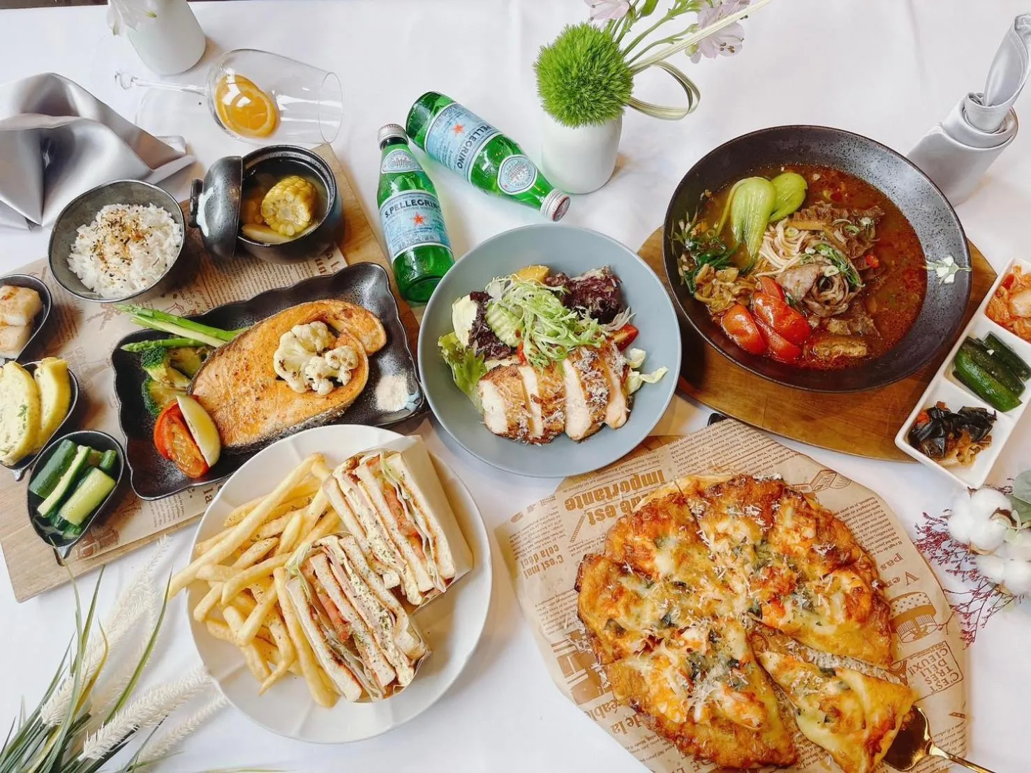 Food and drinks in HUAN Serviced Residence