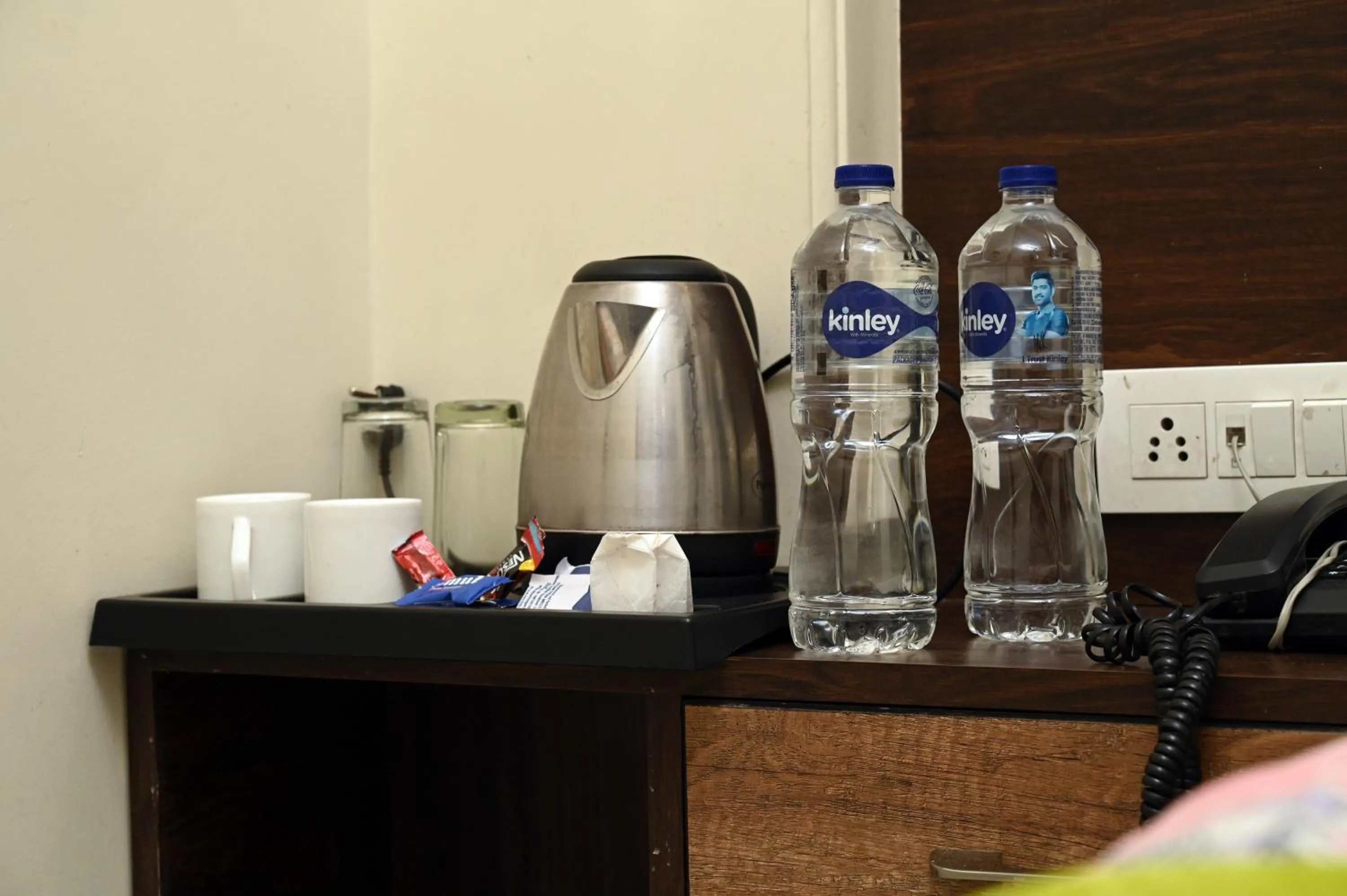 Coffee/tea facilities in Hotel Pulse Inn- Near Jaipur Railway Station