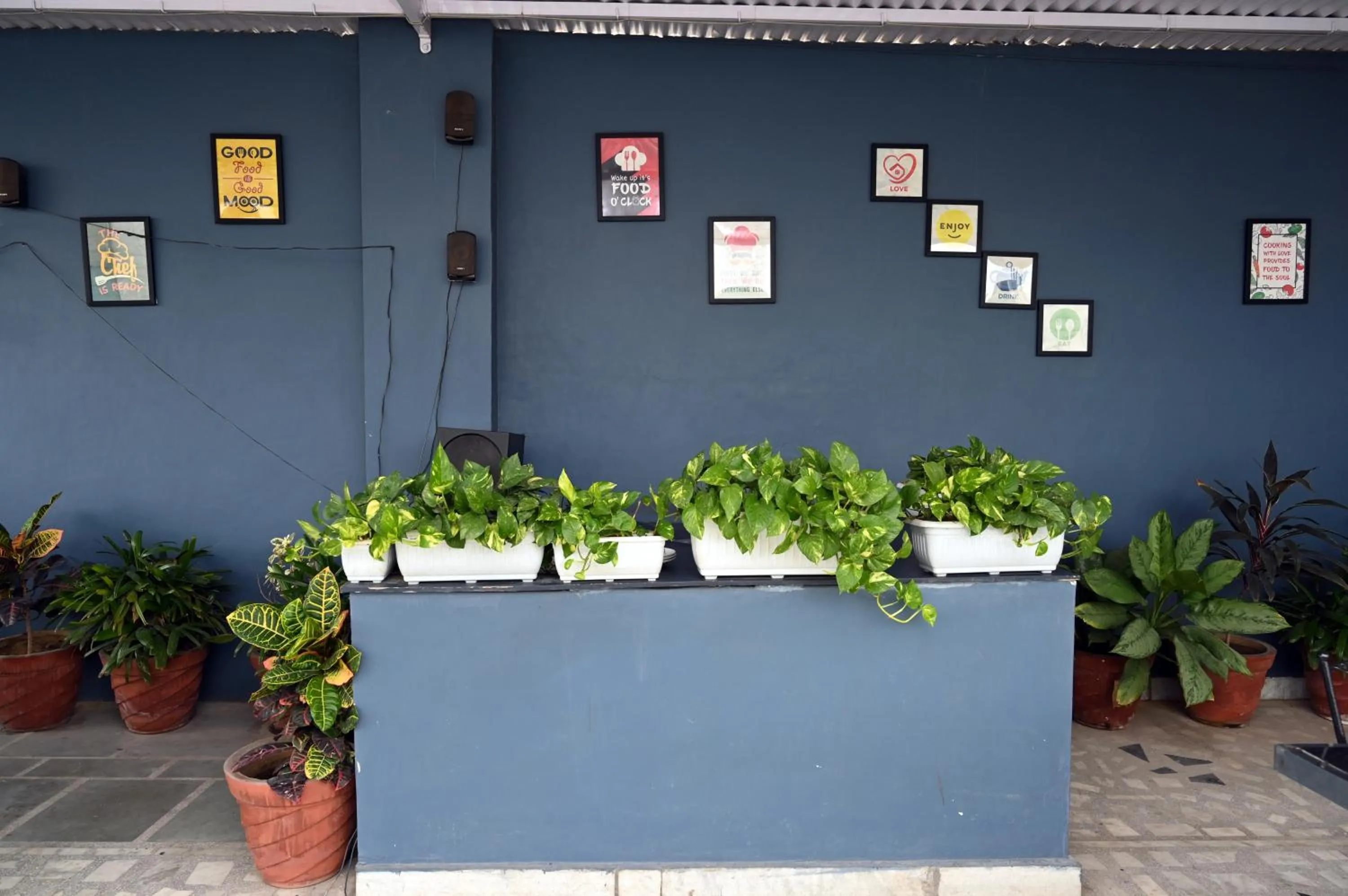 Garden in Hotel Pulse Inn- Near Jaipur Railway Station