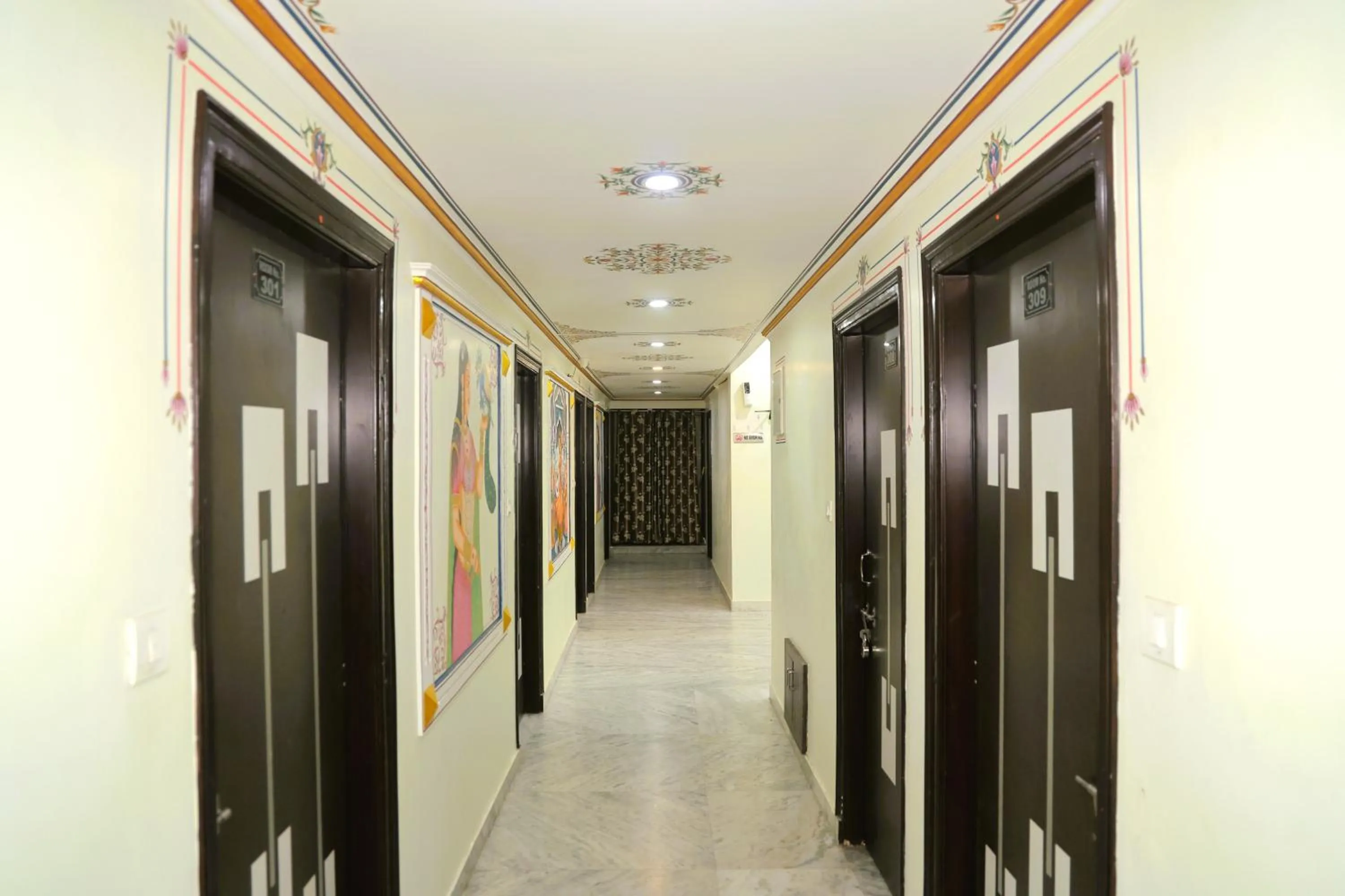 Floor plan in Hotel Pulse Inn- Near Jaipur Railway Station