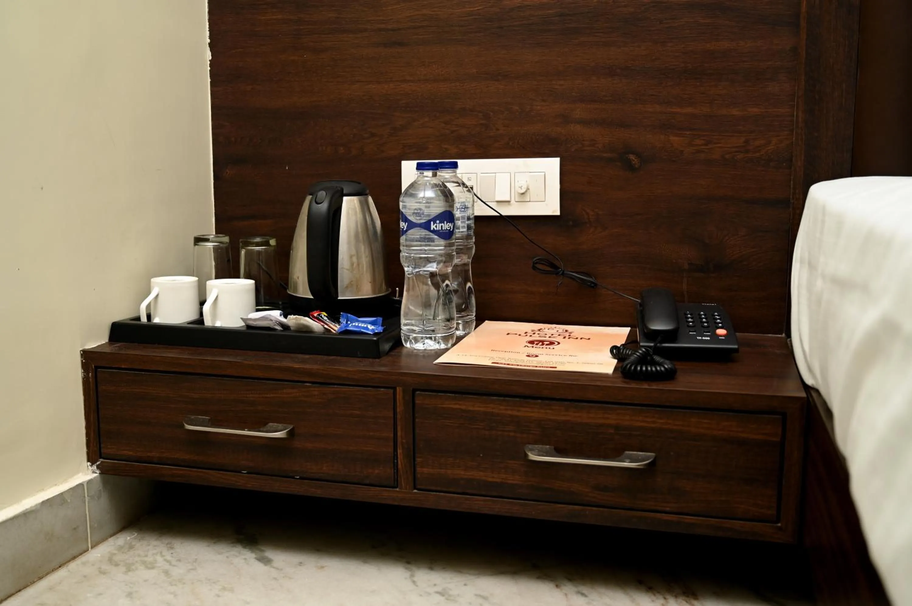 Coffee/tea facilities in Hotel Pulse Inn- Near Jaipur Railway Station