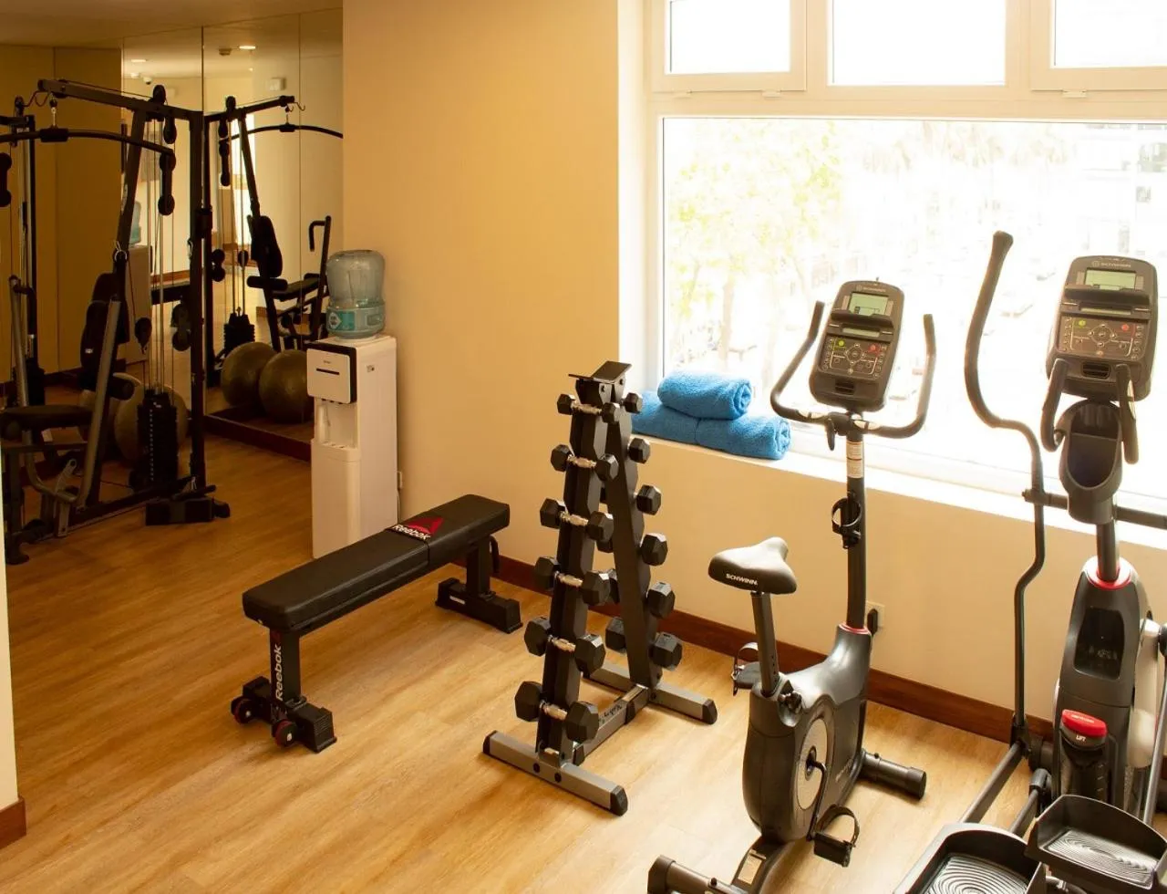 Fitness centre/facilities in Hotel Estelar San Isidro