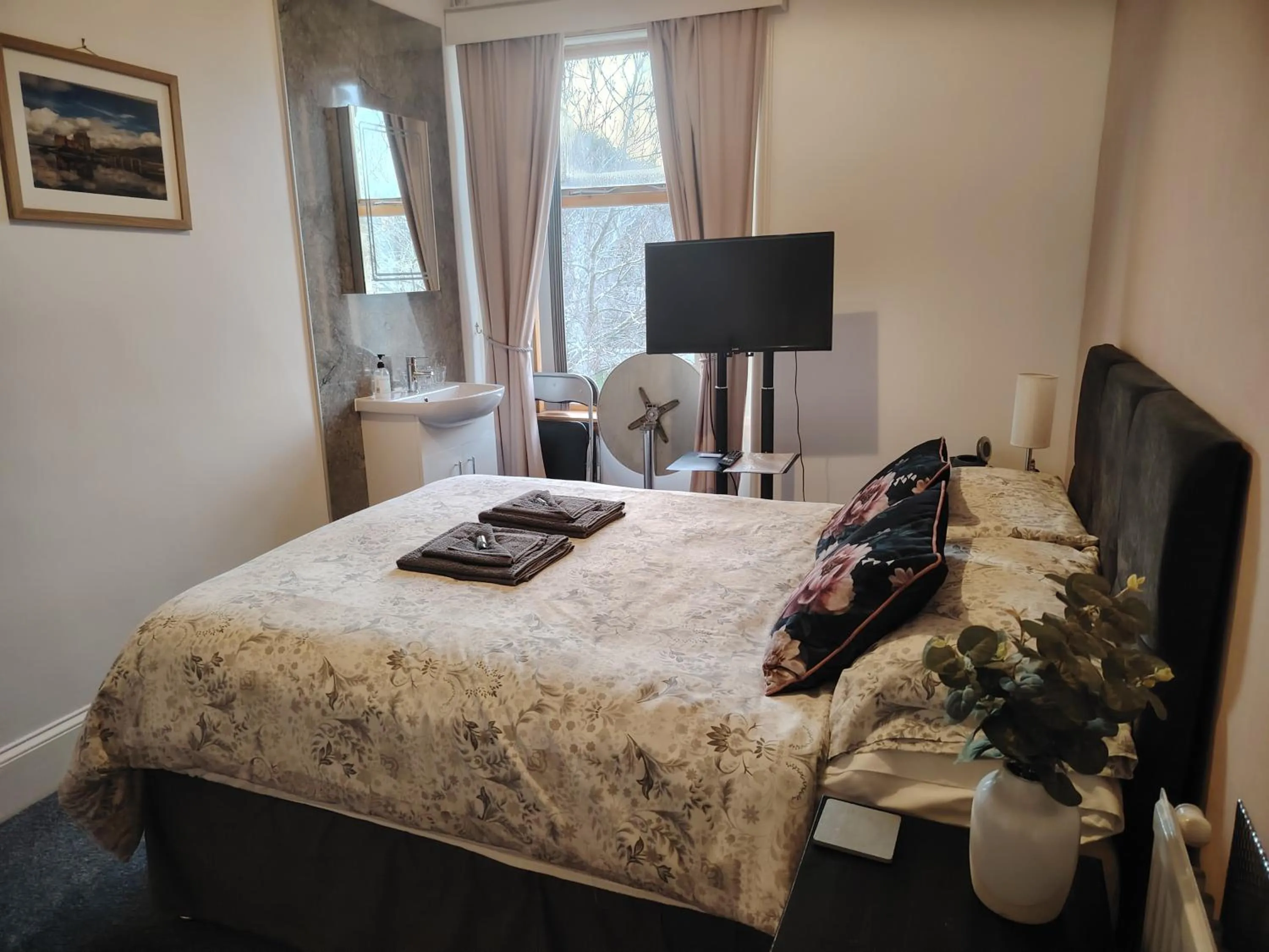 Bed in Park Guest House