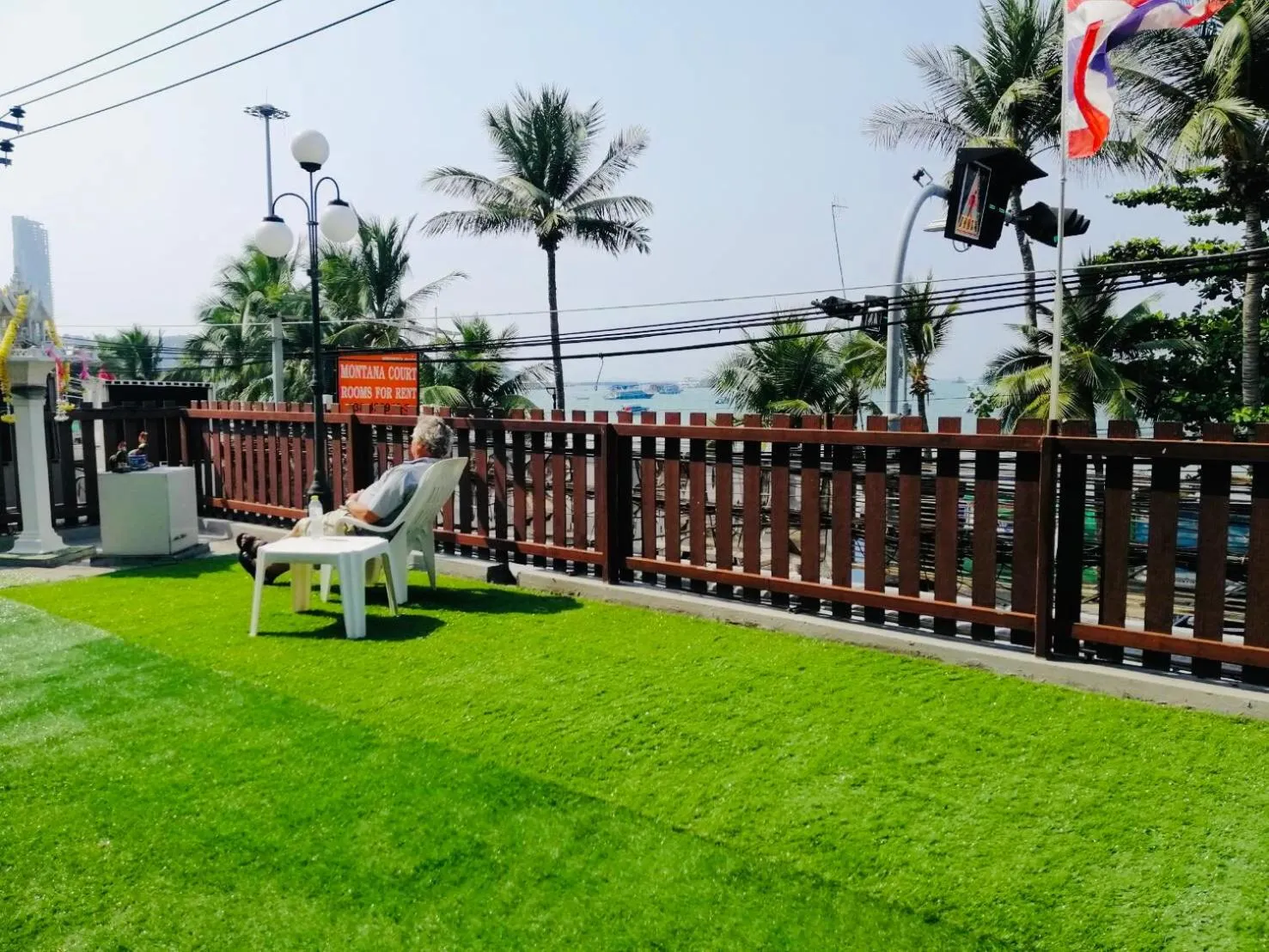 Balcony/Terrace in MONTANA COURT PATTAYA