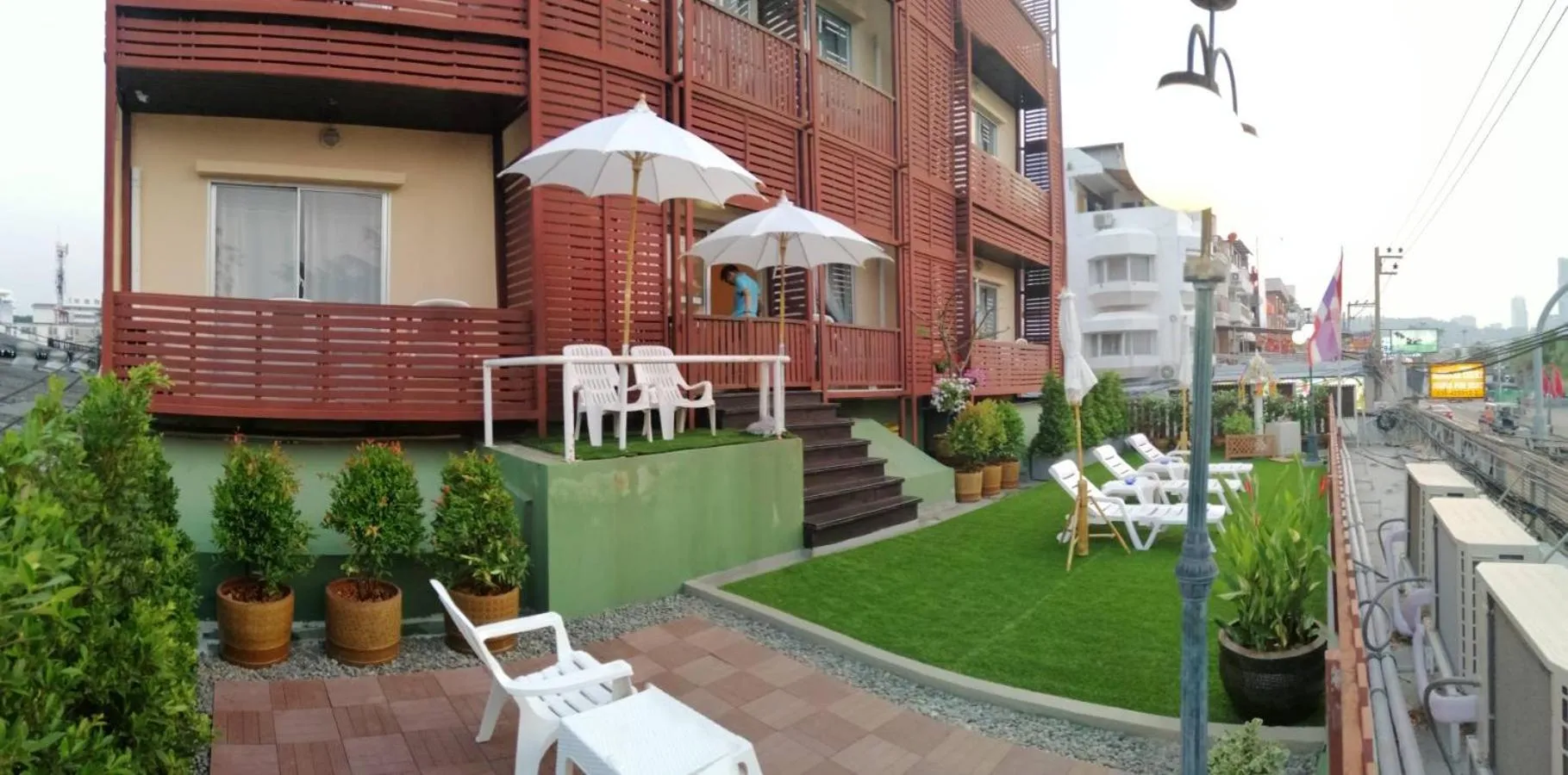 Balcony/Terrace in MONTANA COURT PATTAYA