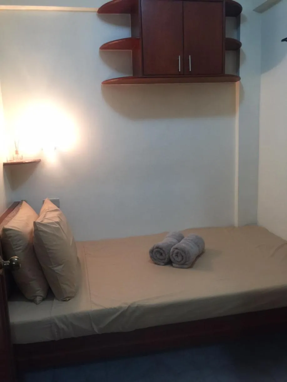 Bed in Las Pinas Serviced Apartment