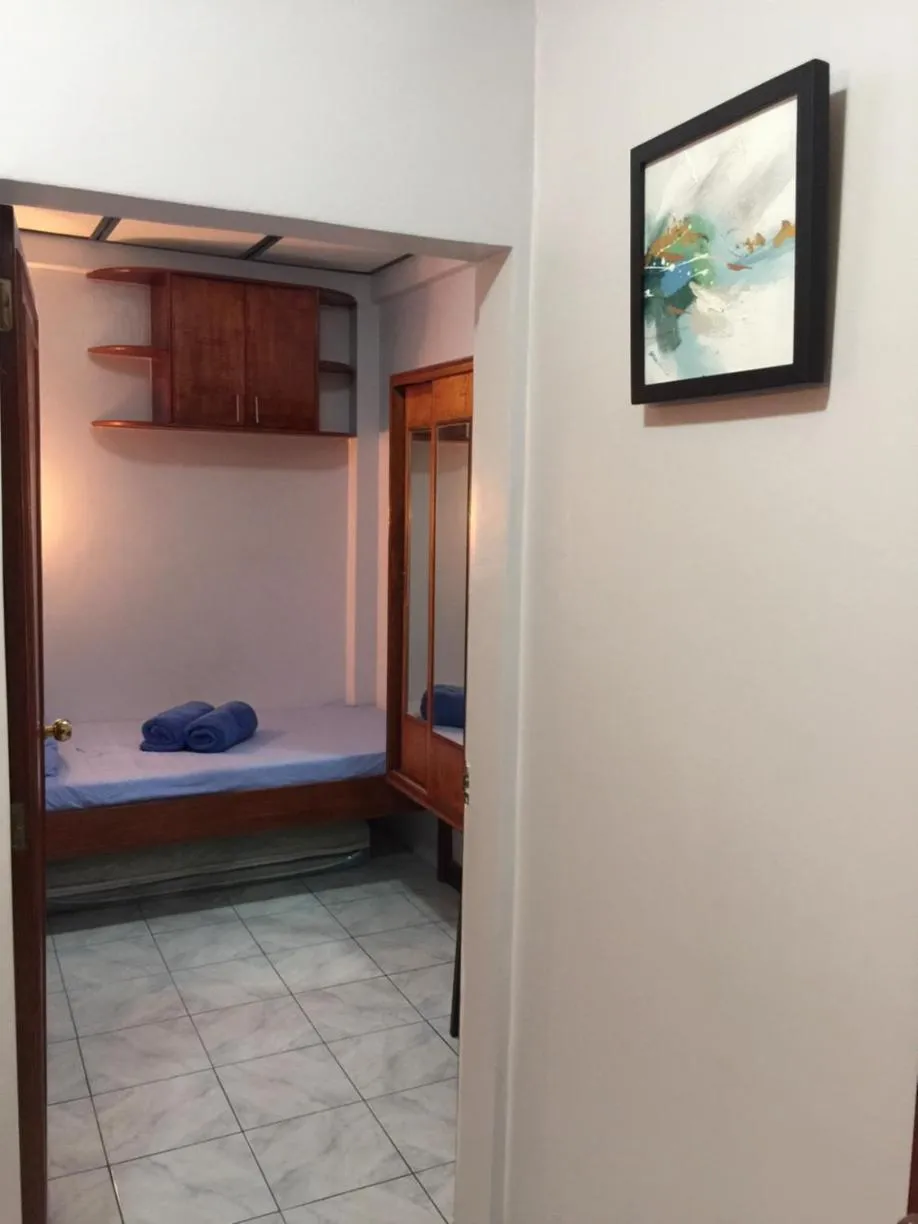 Bed in Las Pinas Serviced Apartment