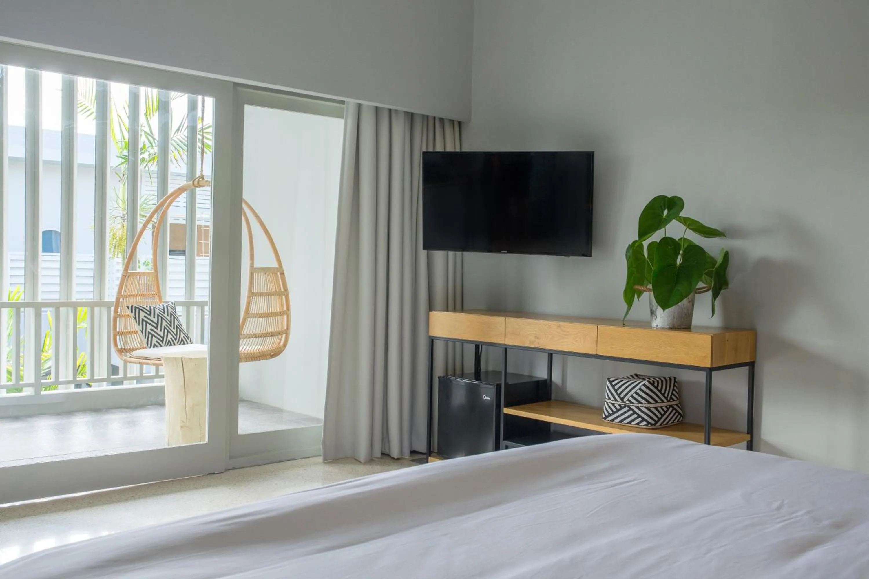 Balcony/Terrace, Bed in Origin Seminyak