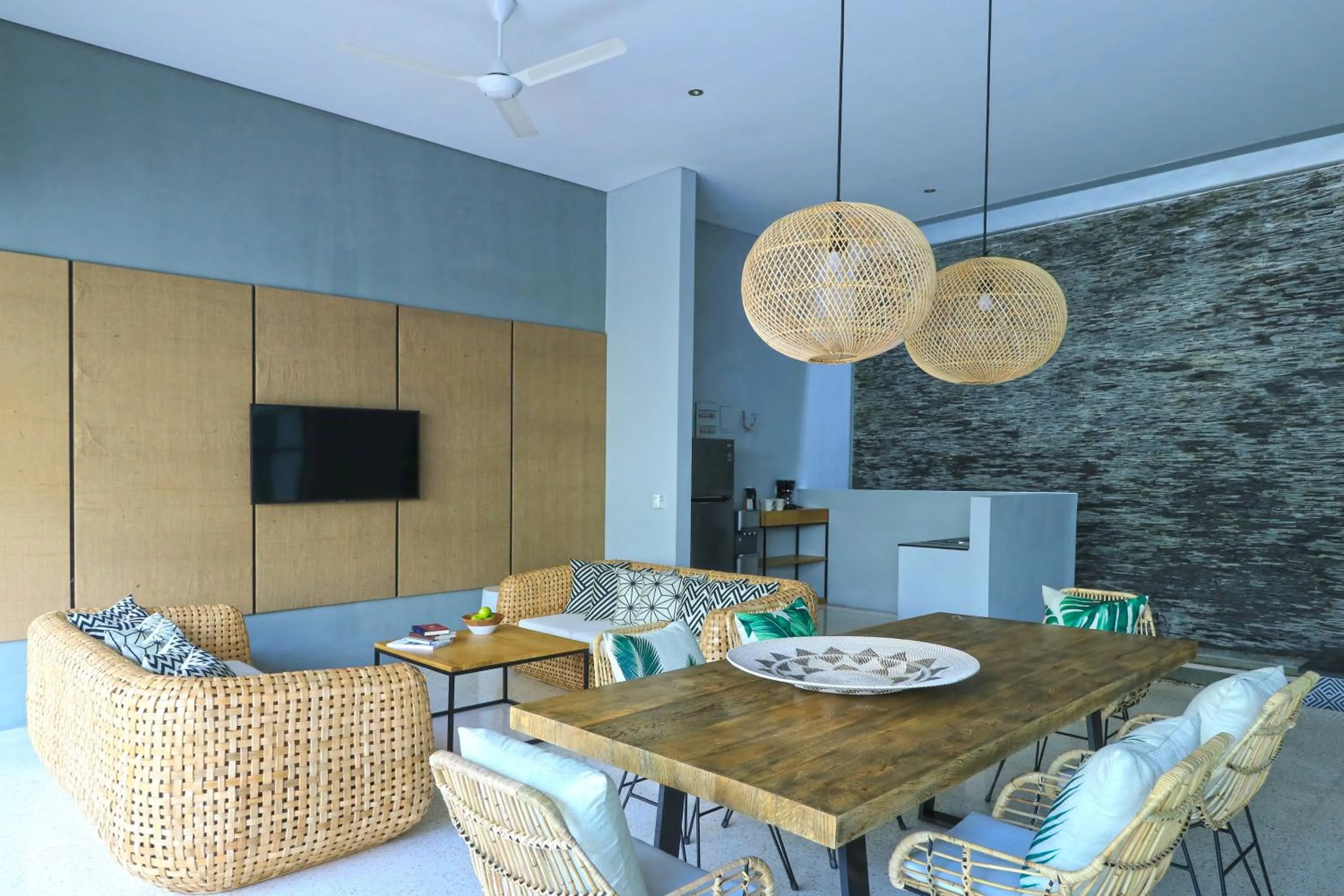 Dining area in Origin Seminyak