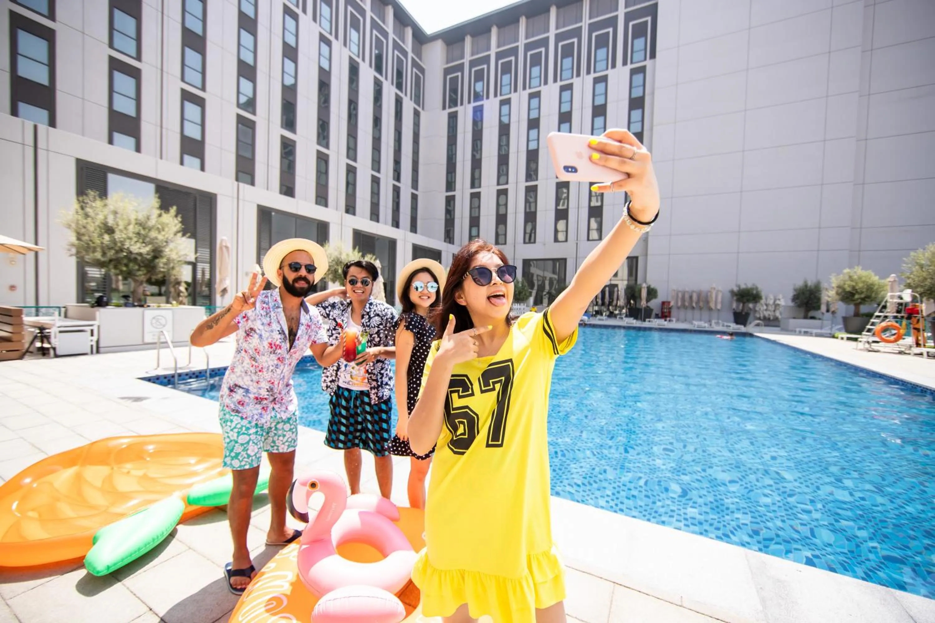 Swimming pool in Rove At The Park