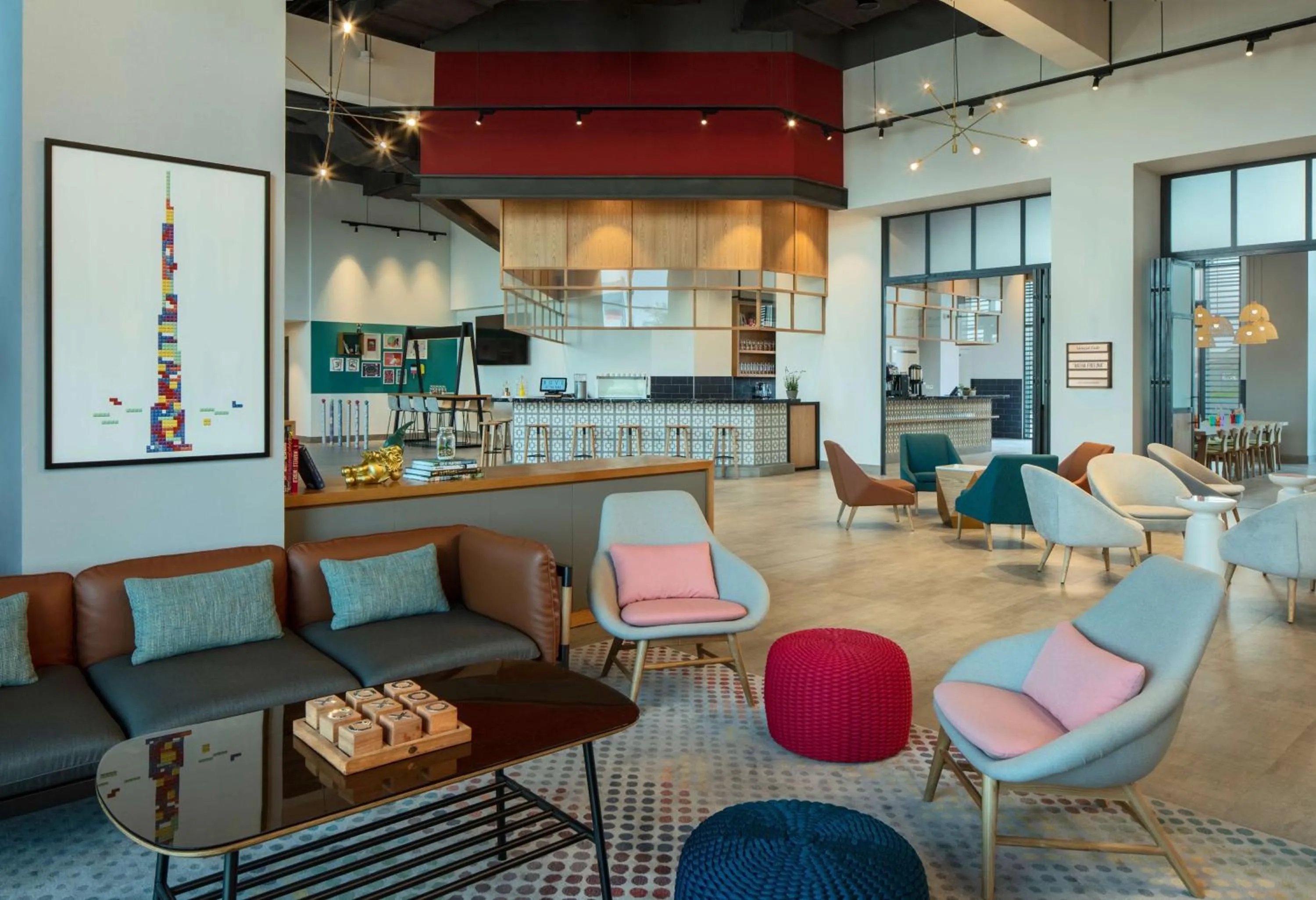 Lobby or reception in Rove At The Park