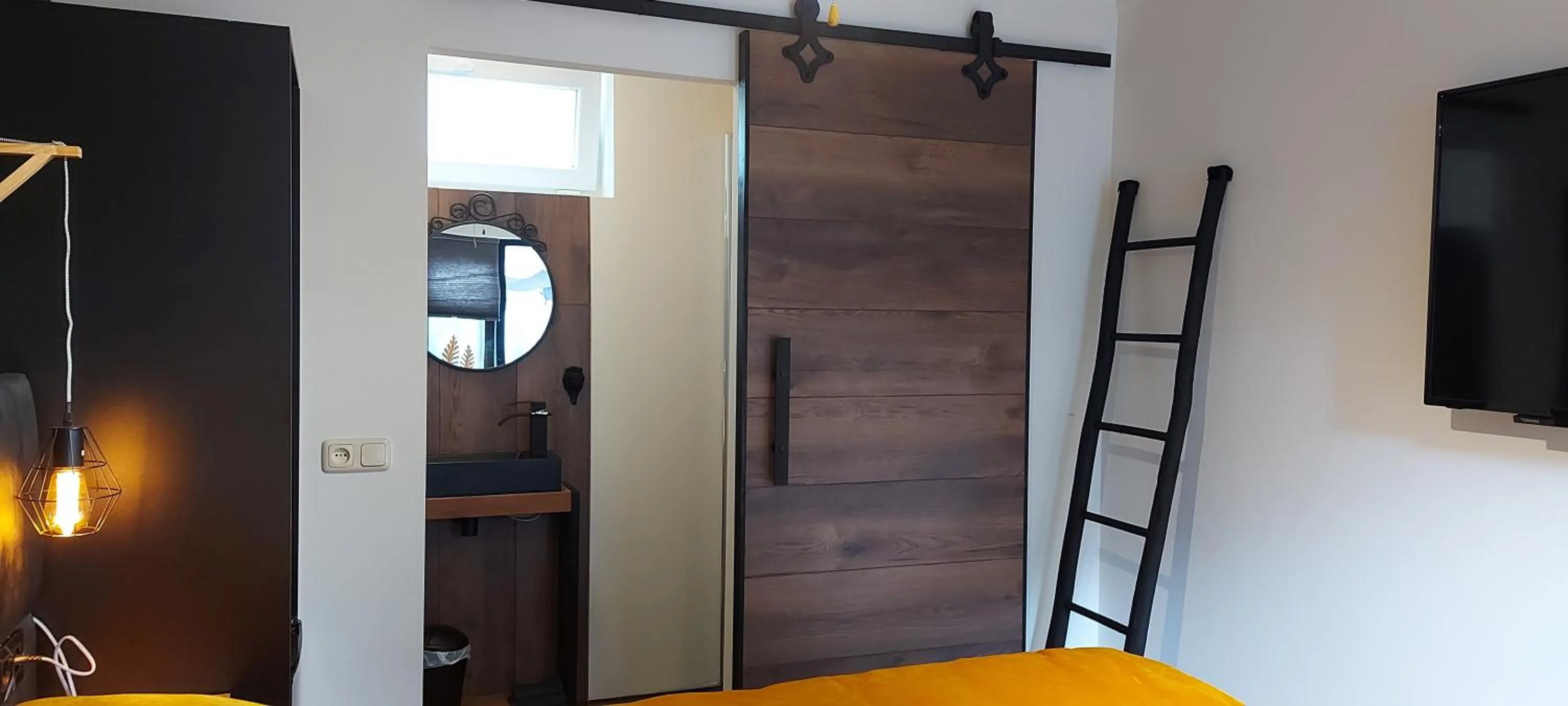 Bed in B&B de Droomgaard