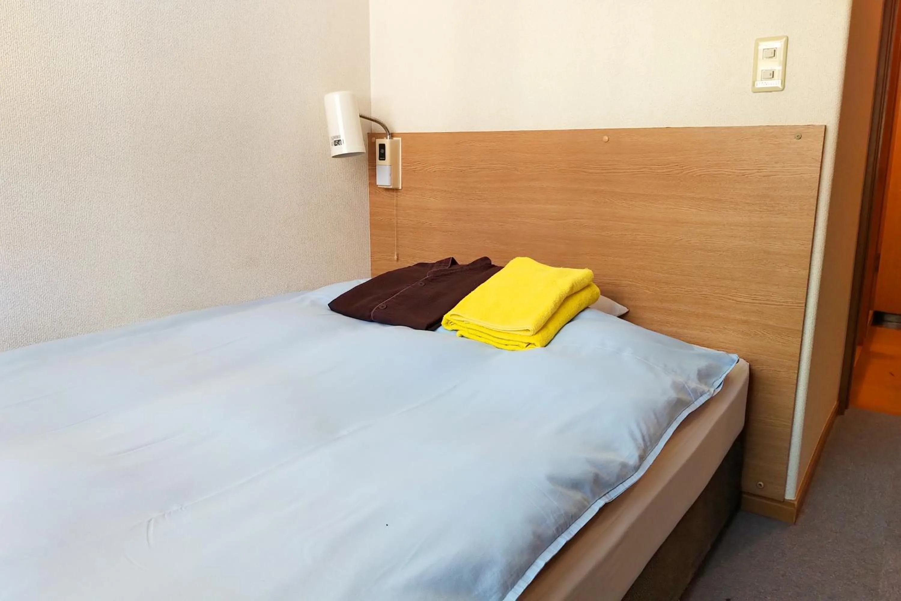 Bed in Hotel Pacific