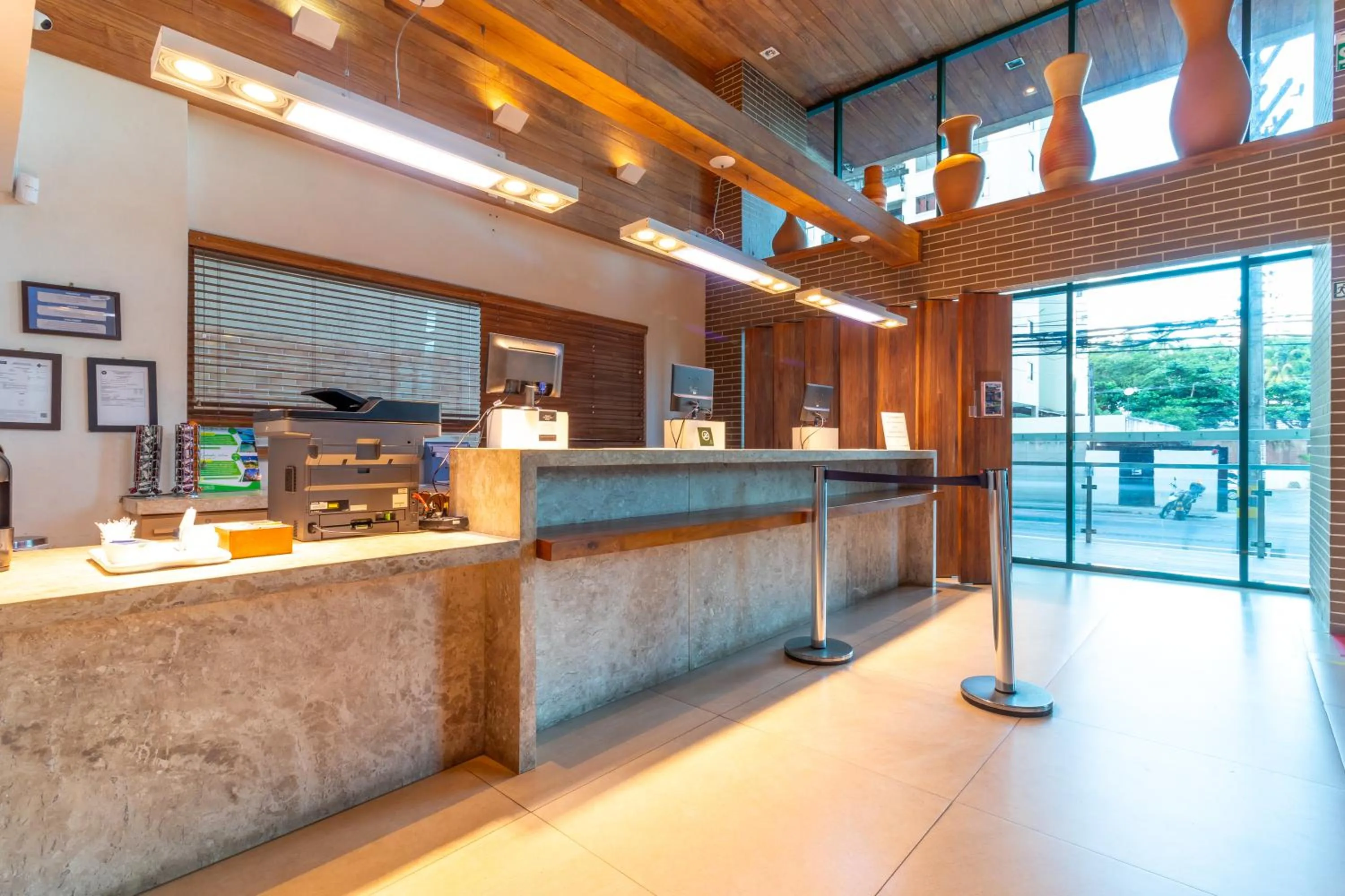 Lobby or reception in Sotero Hotel by Castelo Itaipava