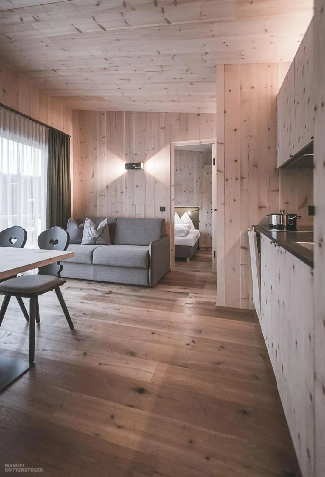 Bed in Nancy's Holiday Homes Dolomites