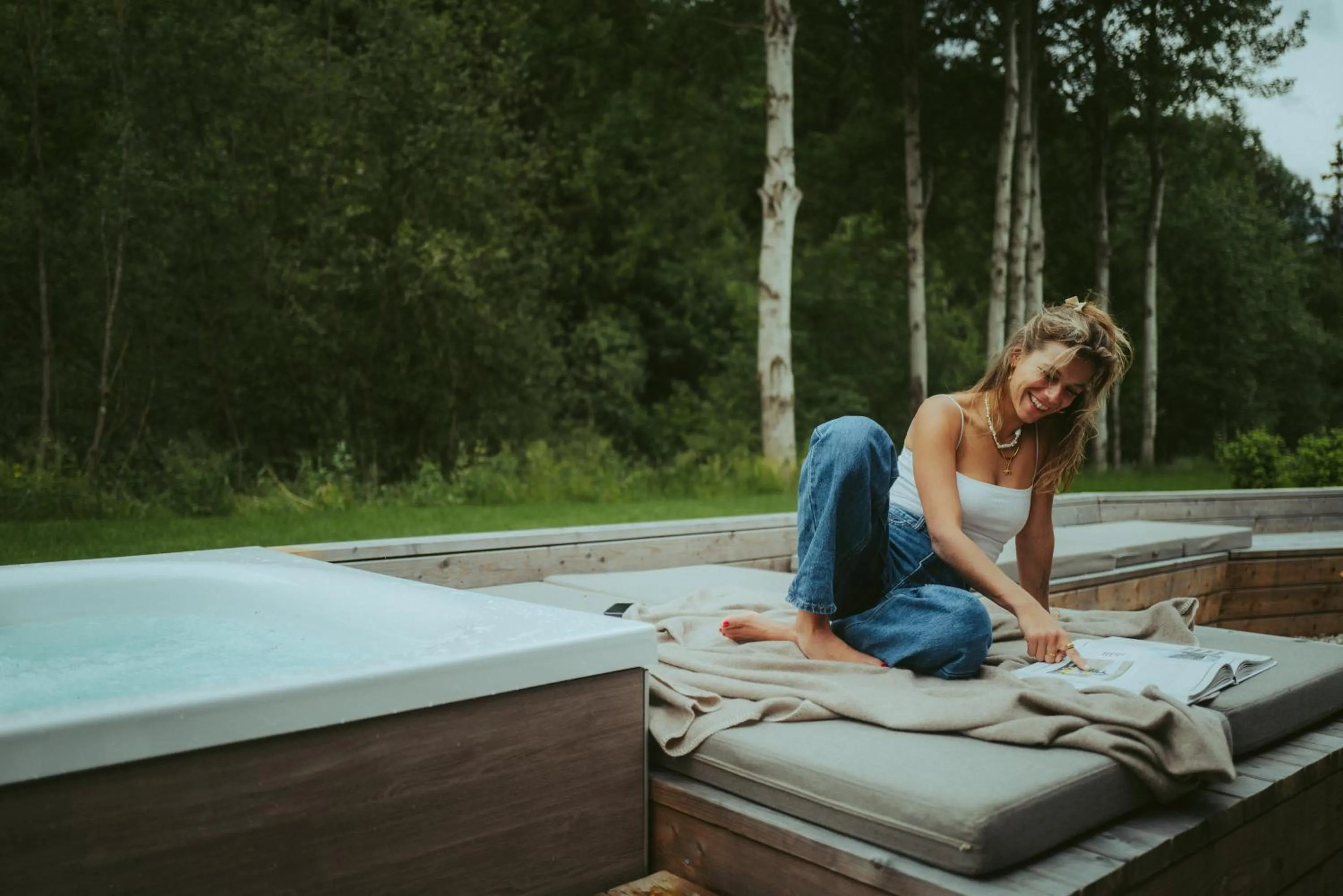 Guests in Nancy's Holiday Homes Dolomites