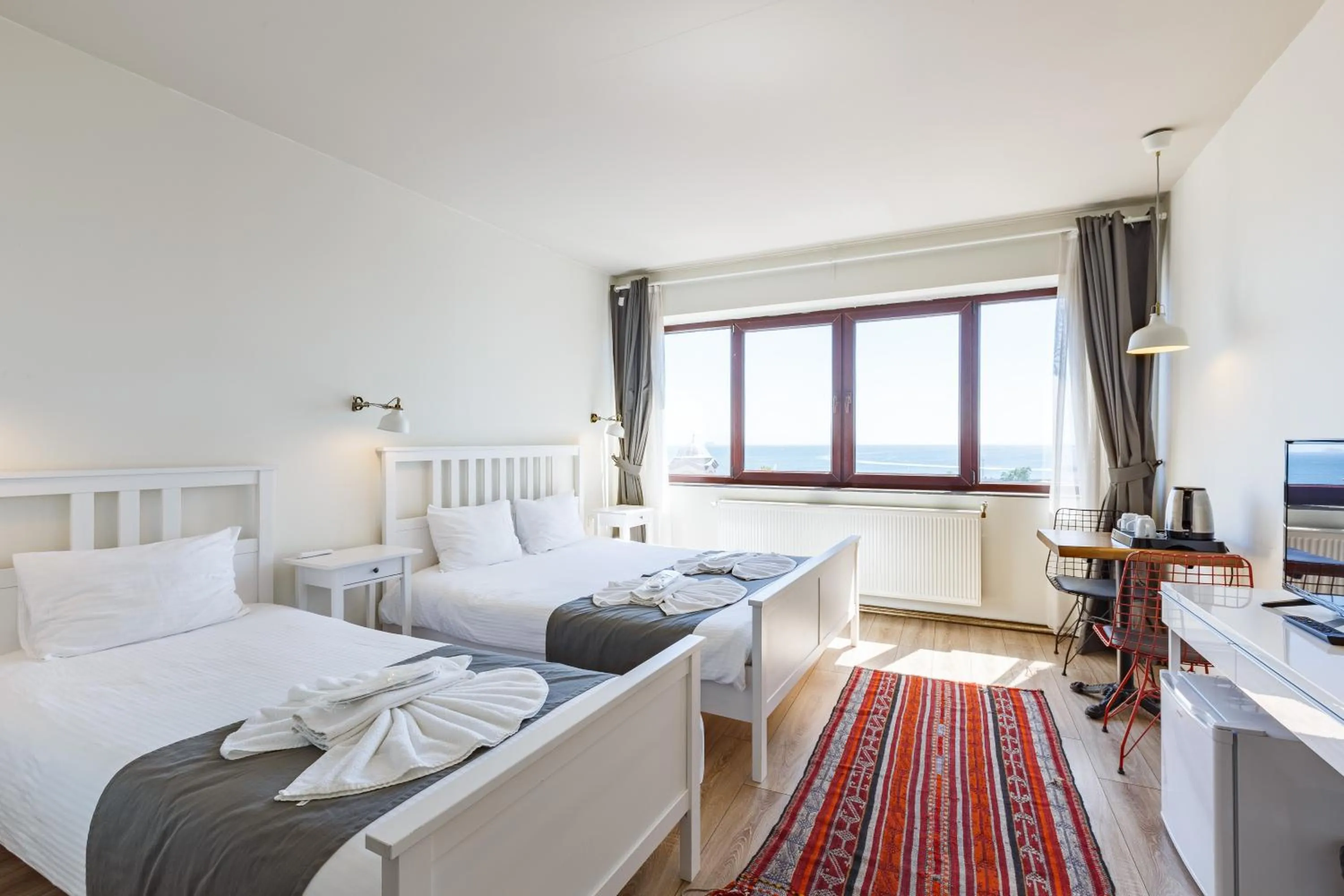 Bed in Hotel Miro Mansion Old City