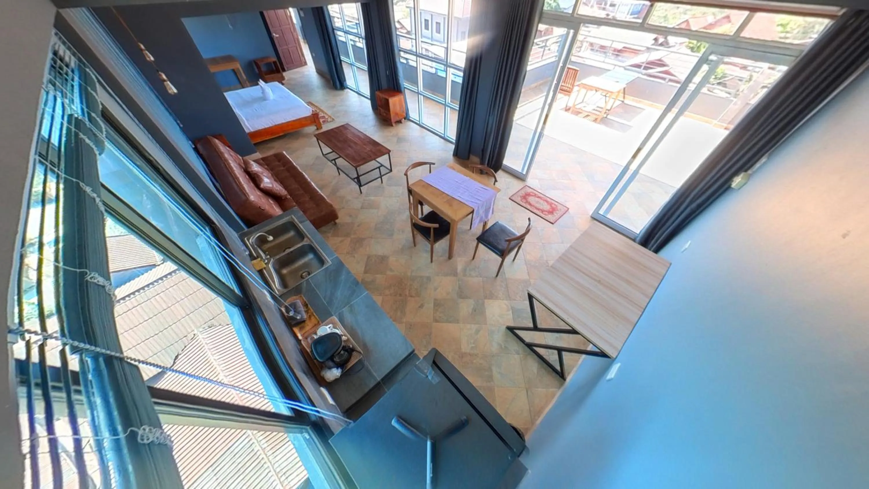 Living room in FARAWAY SUITES