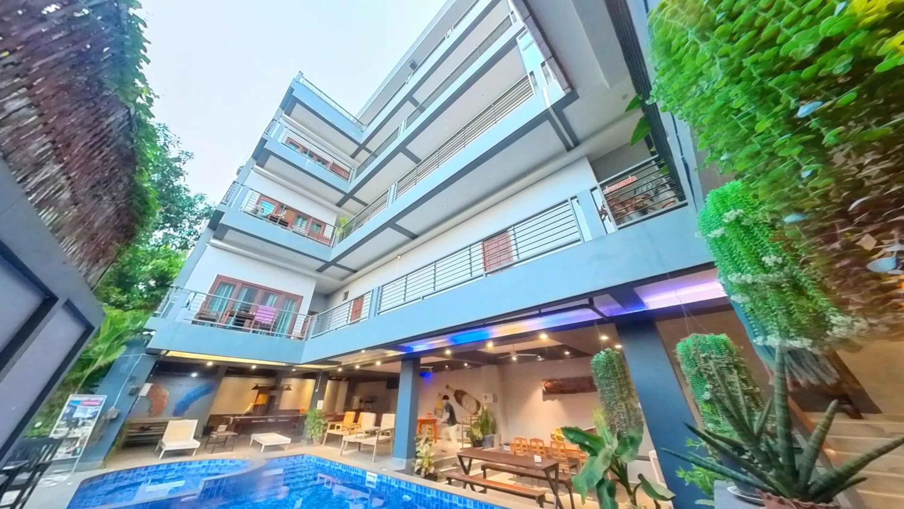 Swimming pool in FARAWAY SUITES