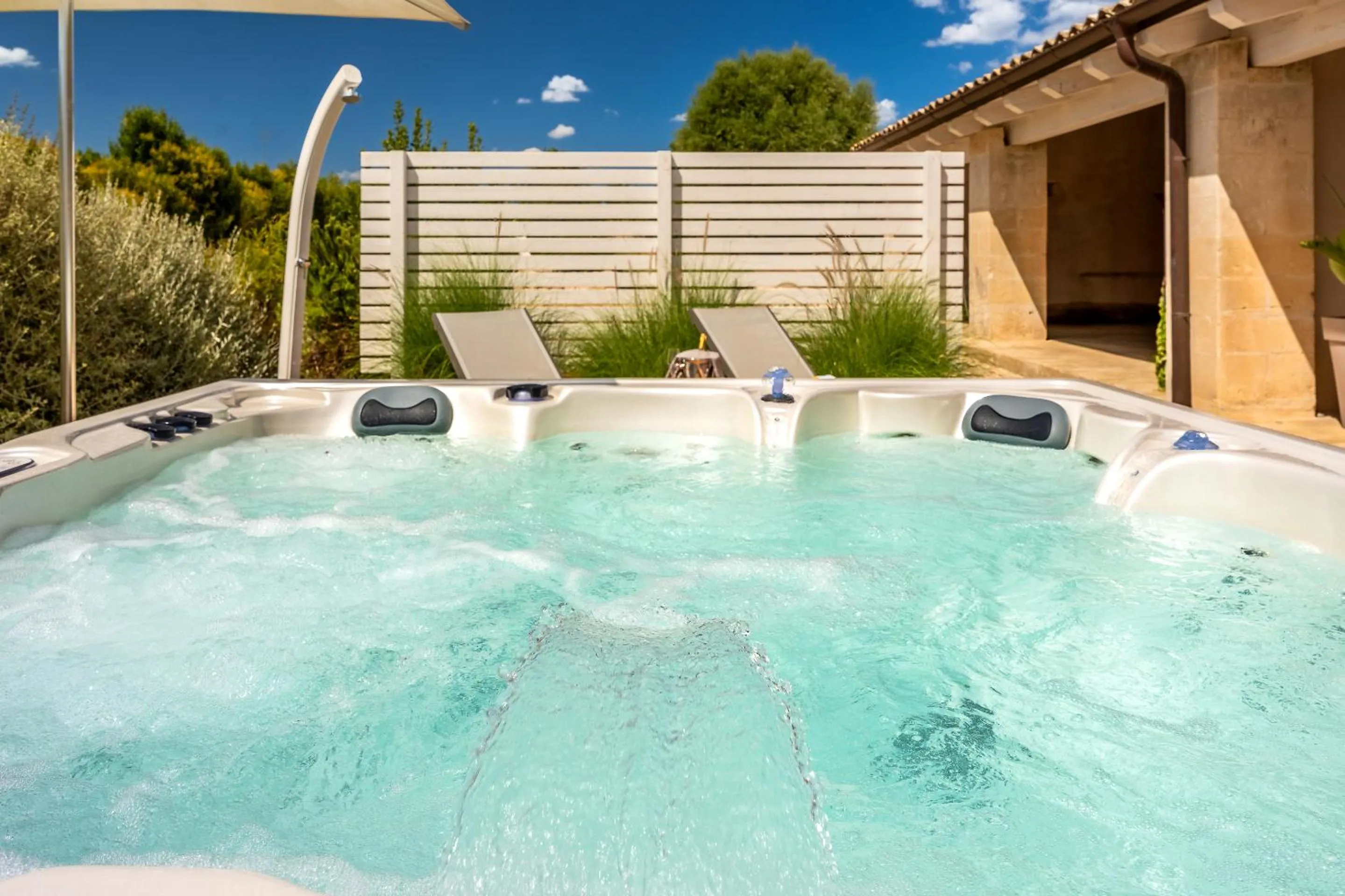 Hot Tub in Ballium Luxury Relais