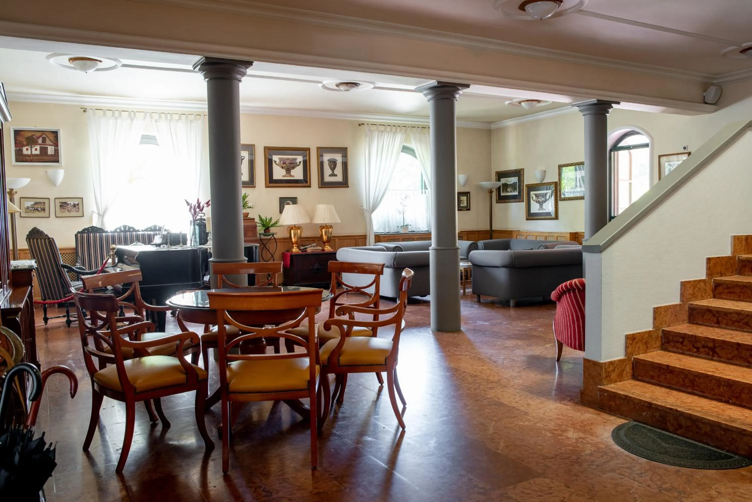 Lobby or reception in Nyerges Hotel Termál Superior