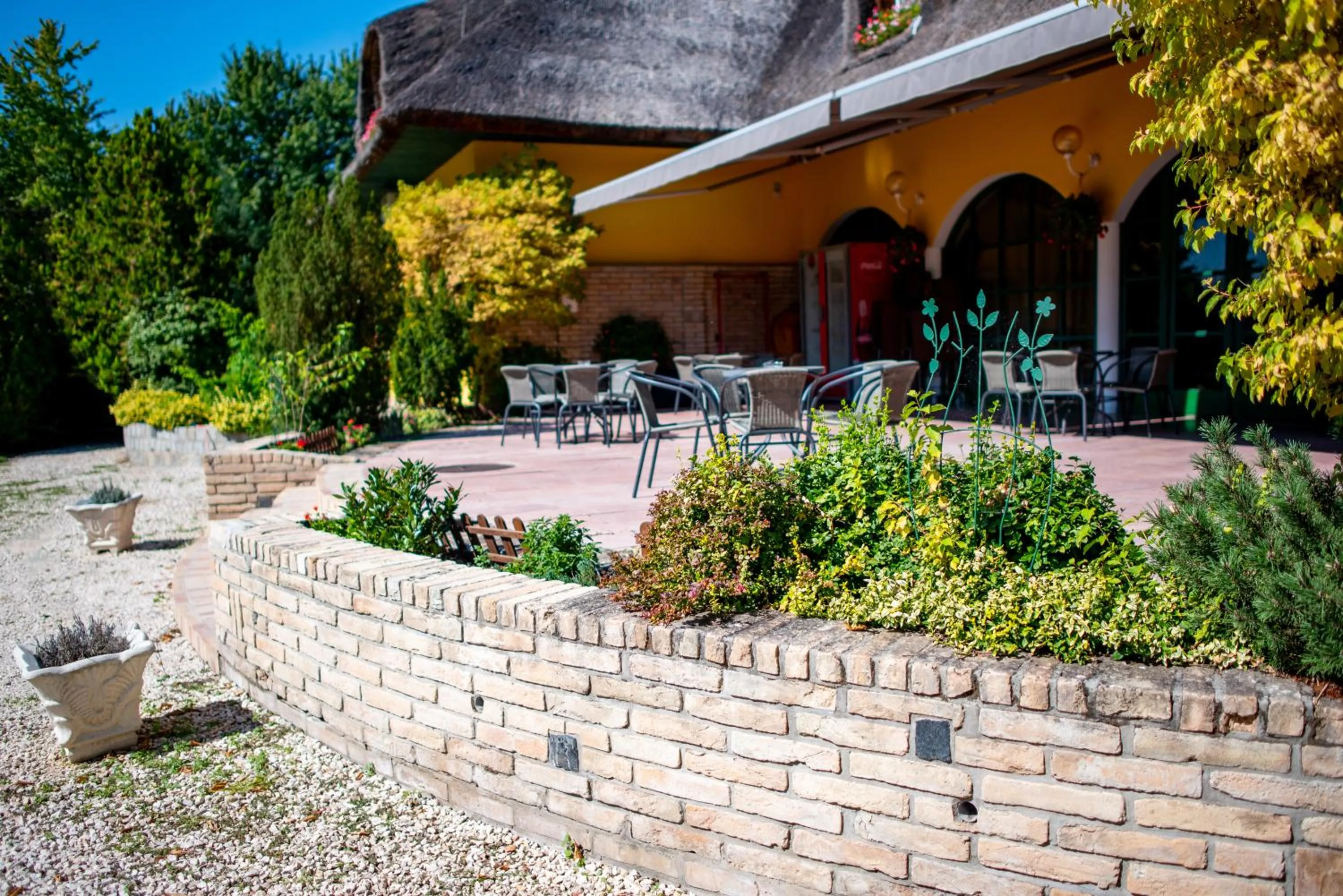 Patio in Nyerges Hotel Termál Superior