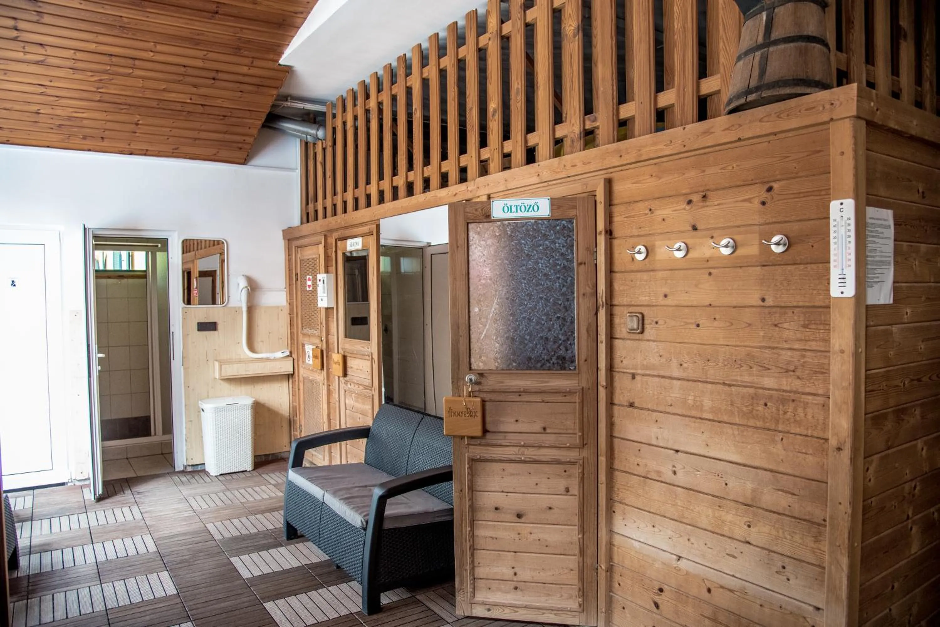 Sauna in Nyerges Hotel Termál Superior