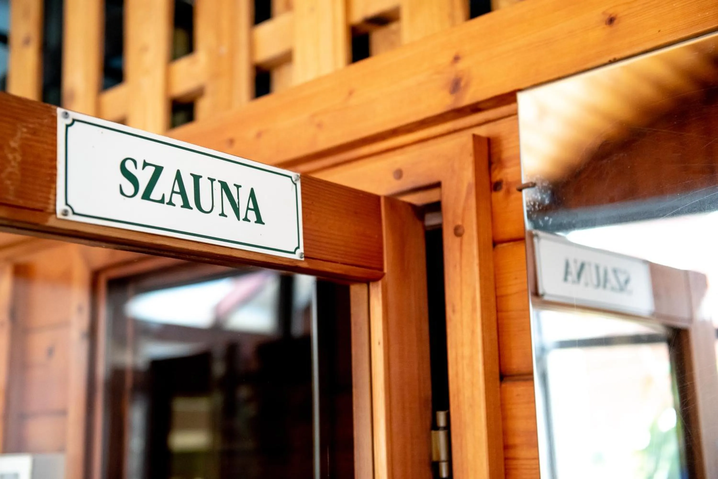 Sauna in Nyerges Hotel Termál Superior