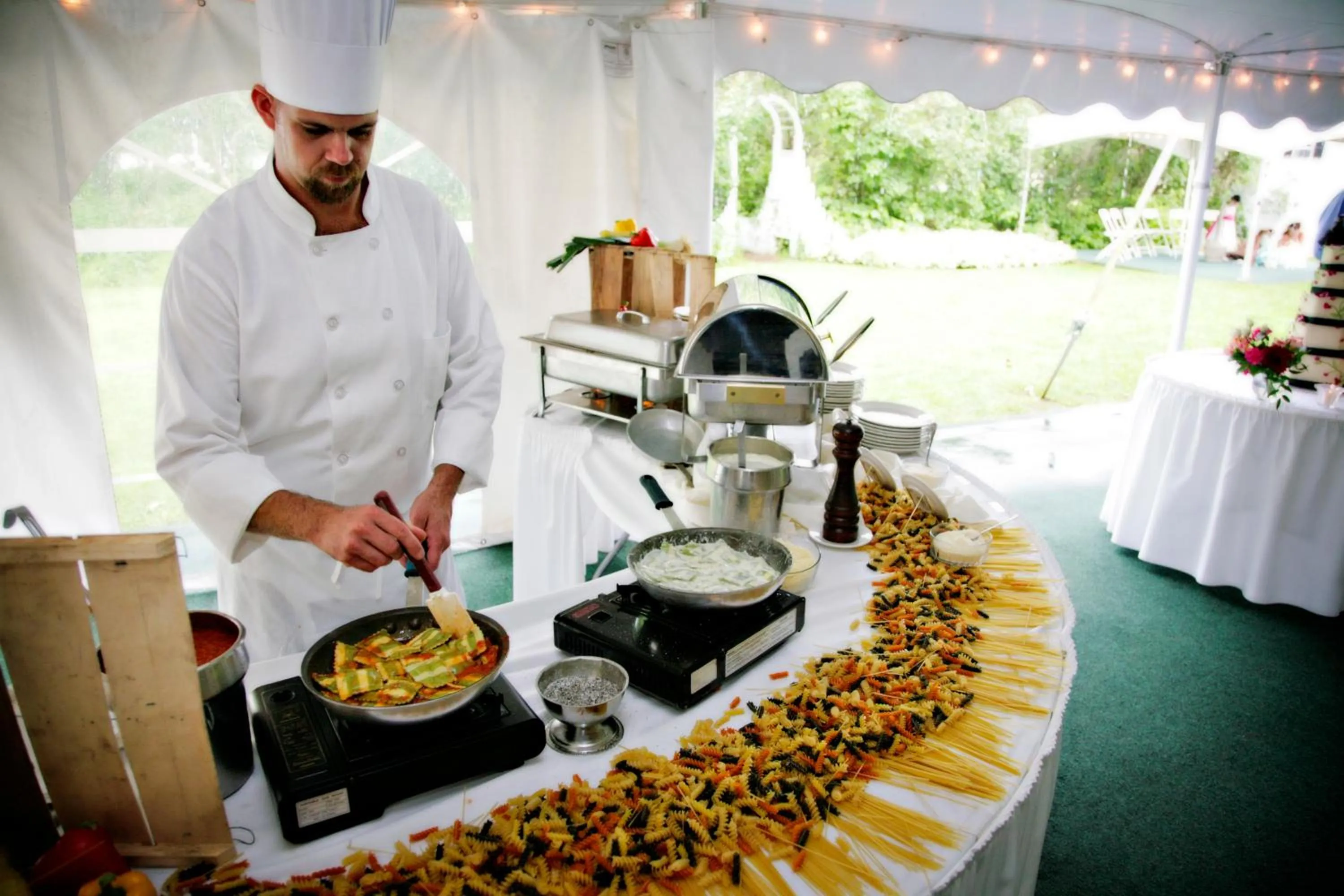 People in Echo Lake Inn