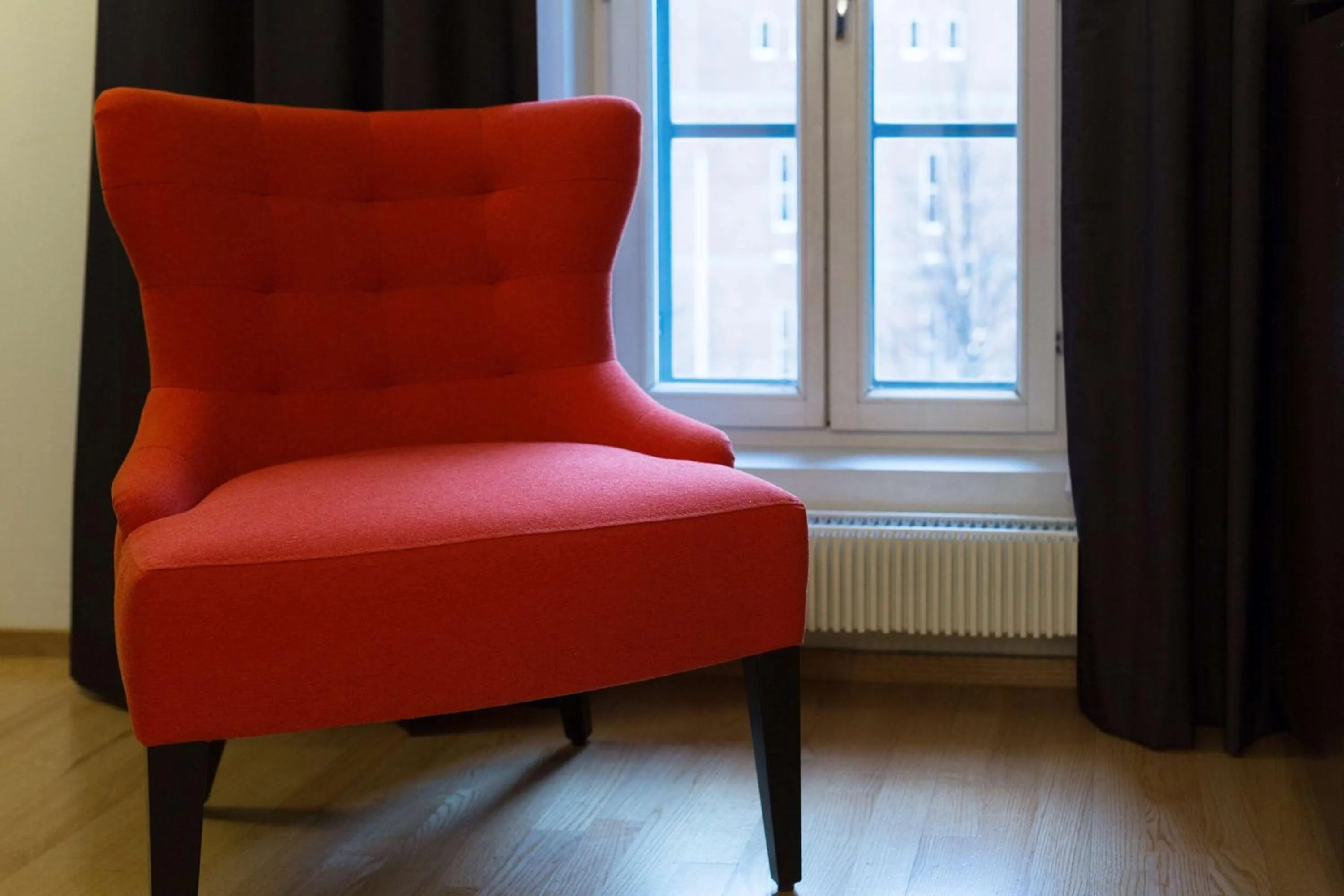 Bedroom in Scandic Grand Marina