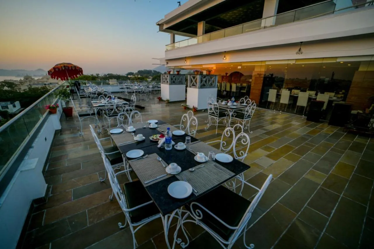 Restaurant/places to eat in The Ramvilas - A Rooftop Pichola Lake View Hotel