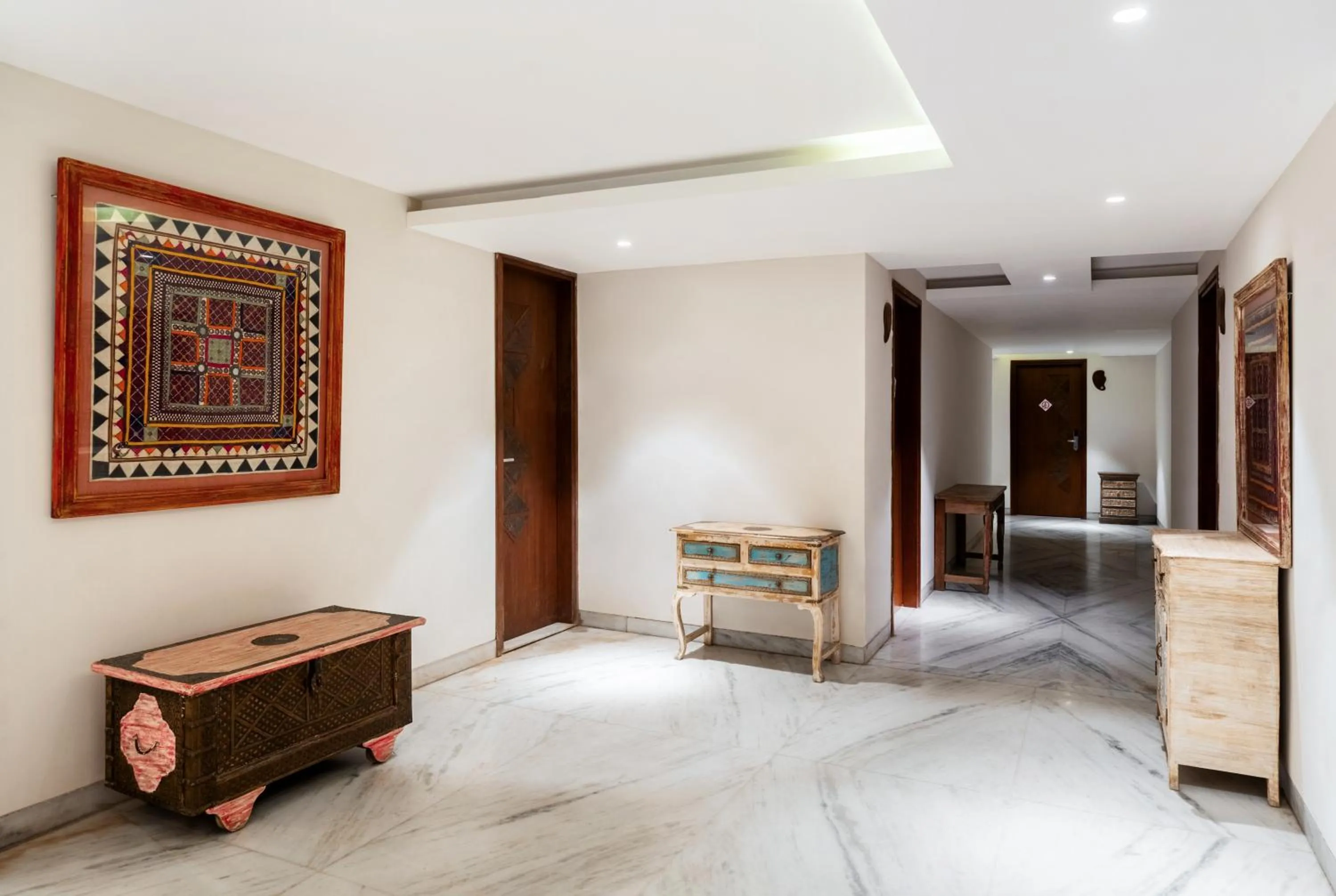 Lobby or reception in The Ramvilas - A Rooftop Pichola Lake View Hotel