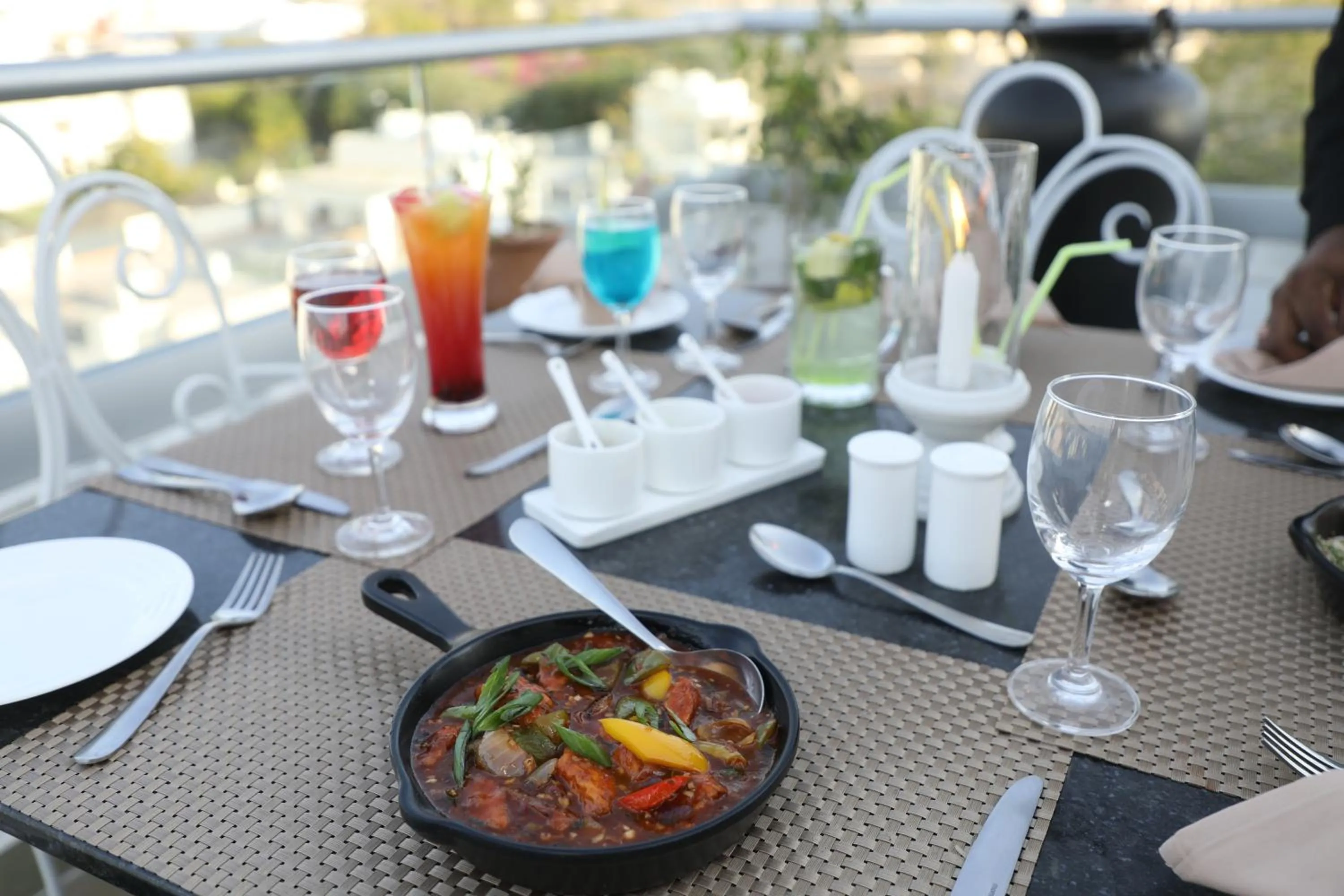 Restaurant/places to eat in The Ramvilas - A Rooftop Pichola Lake View Hotel