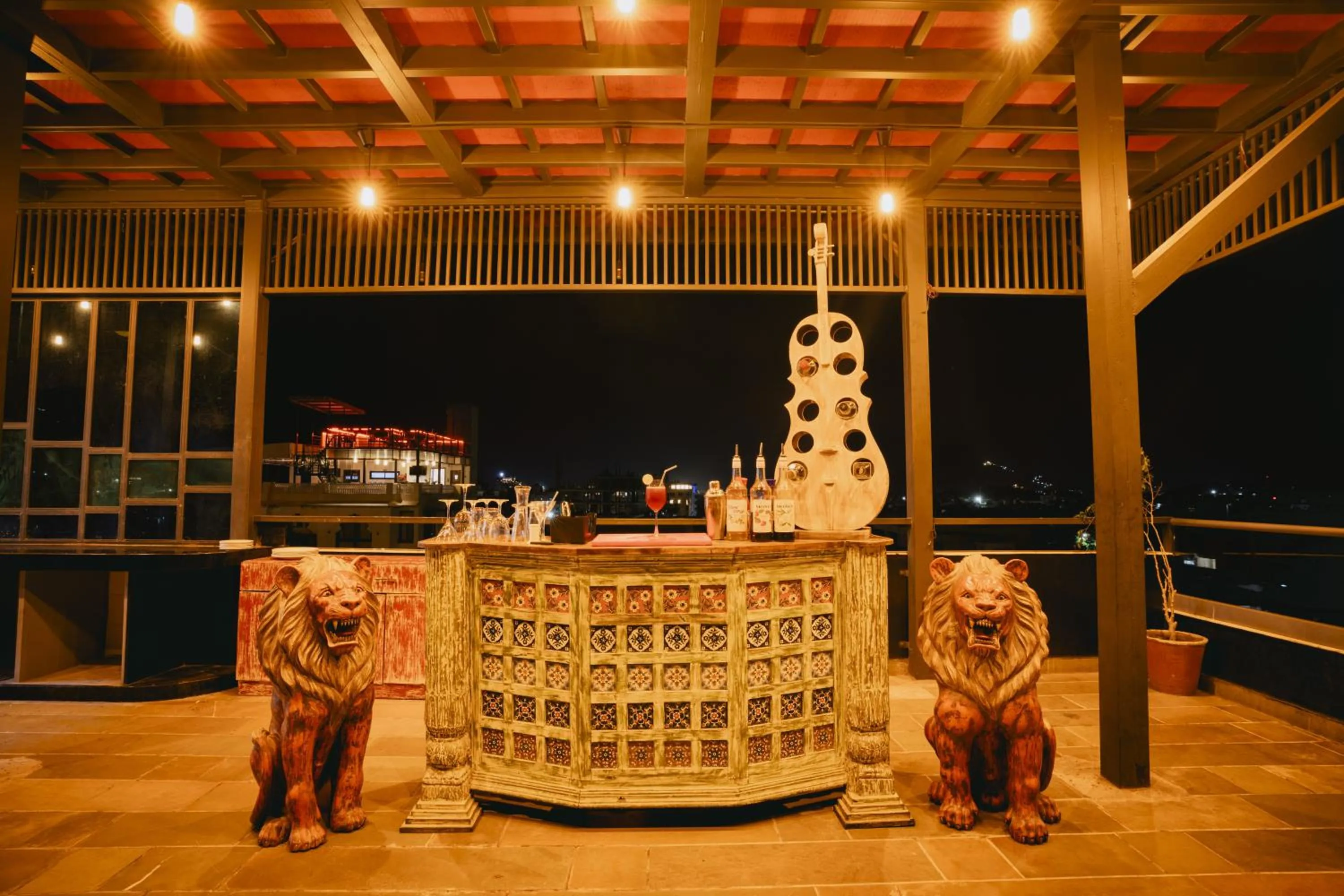 Restaurant/places to eat in The Ramvilas - A Rooftop Pichola Lake View Hotel