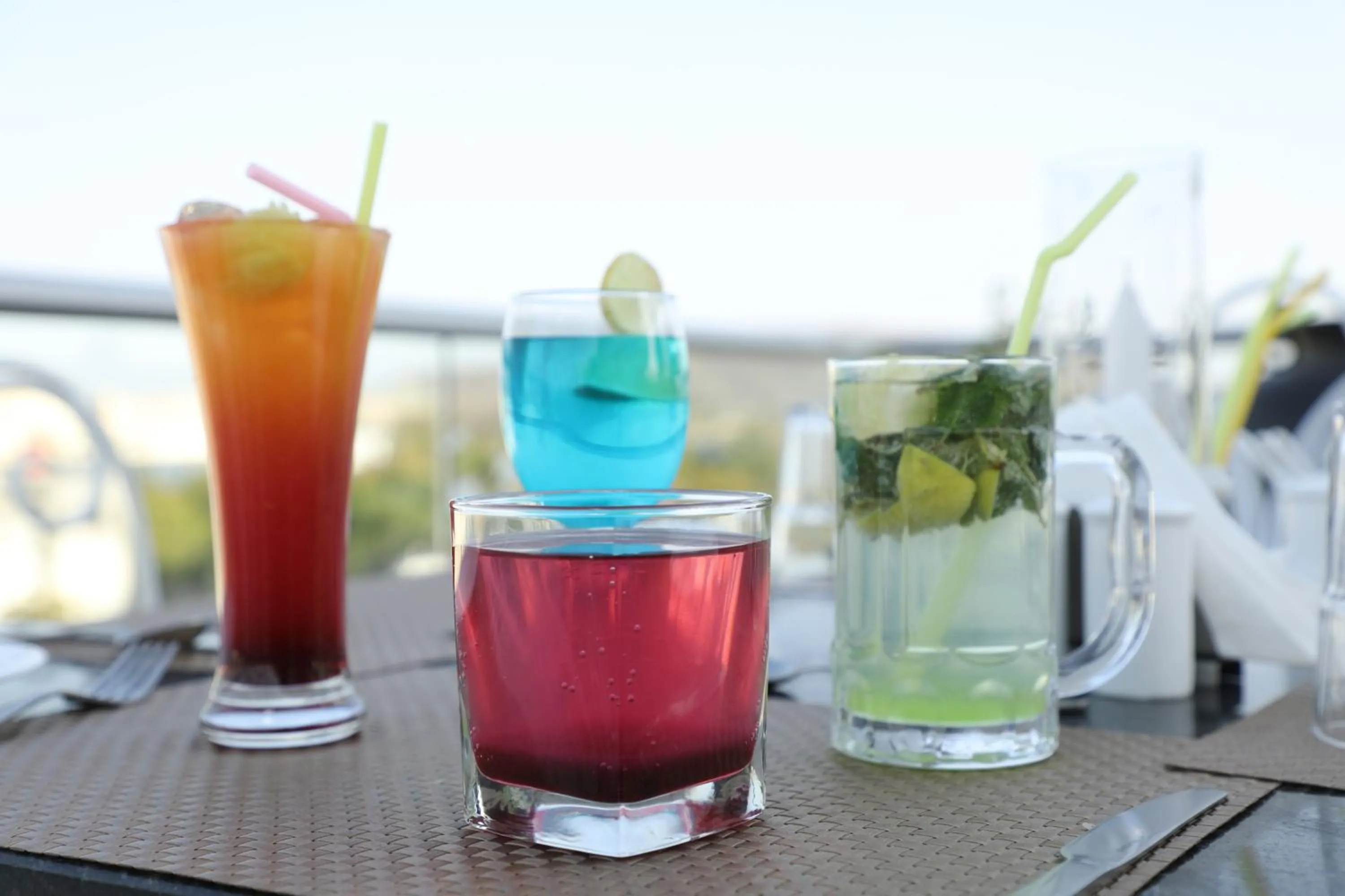 Drinks in The Ramvilas - A Rooftop Pichola Lake View Hotel