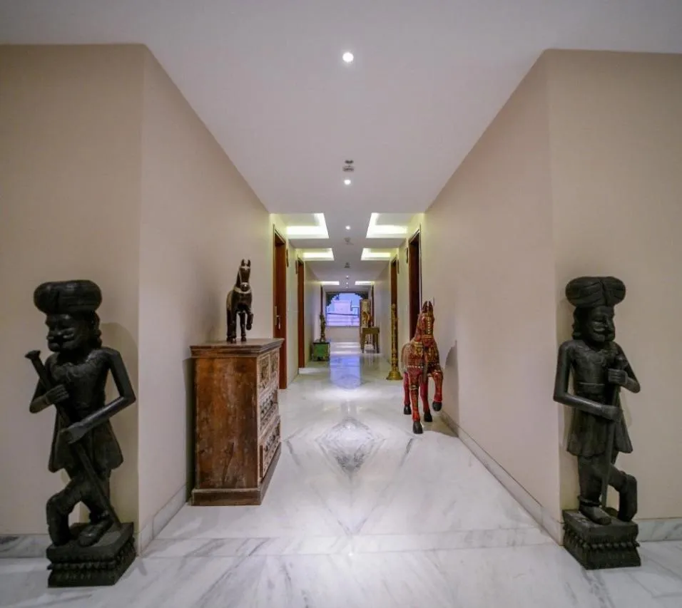 Lobby or reception in The Ramvilas - A Rooftop Pichola Lake View Hotel