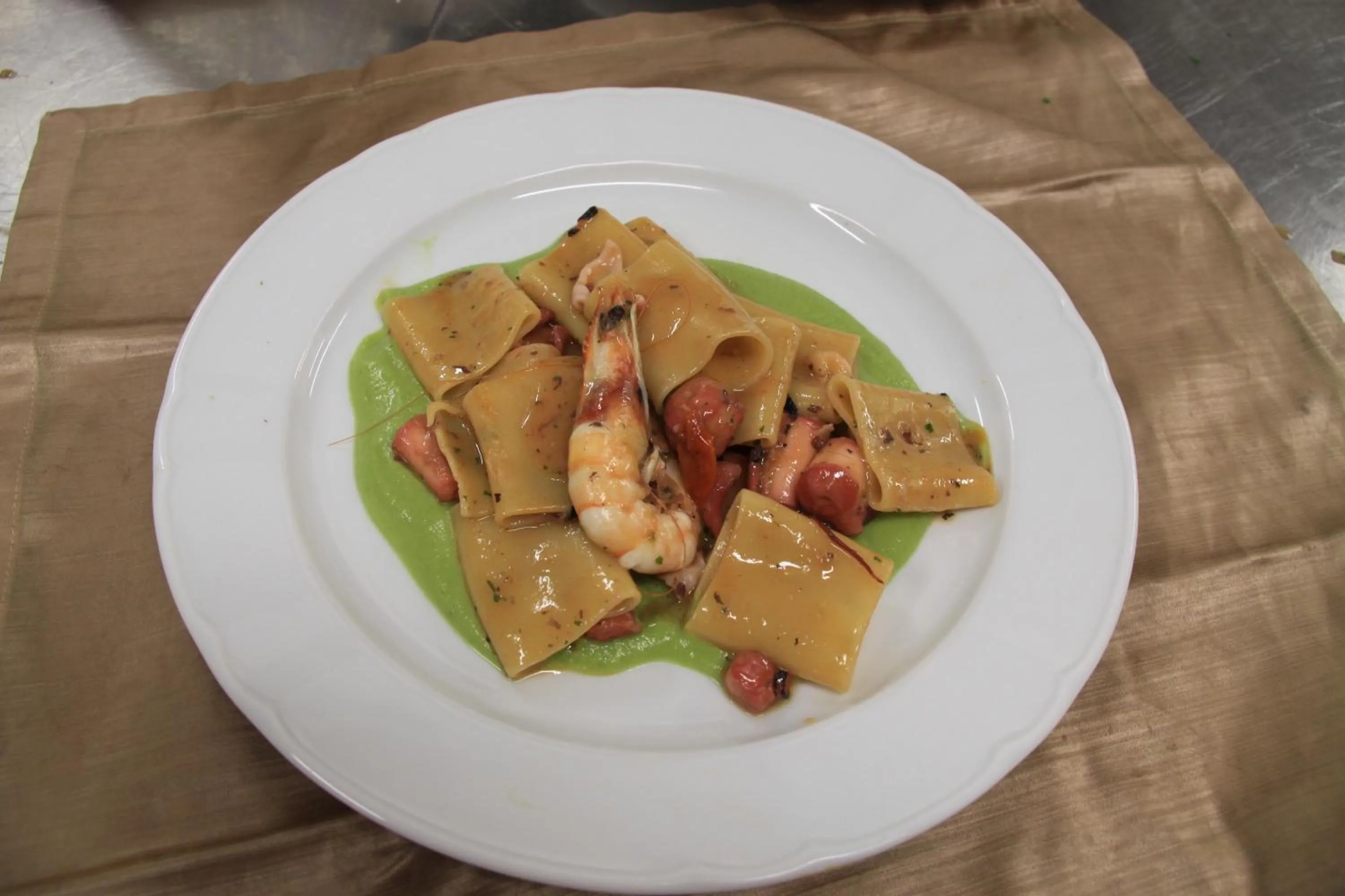 Food close-up in Domus Hotel